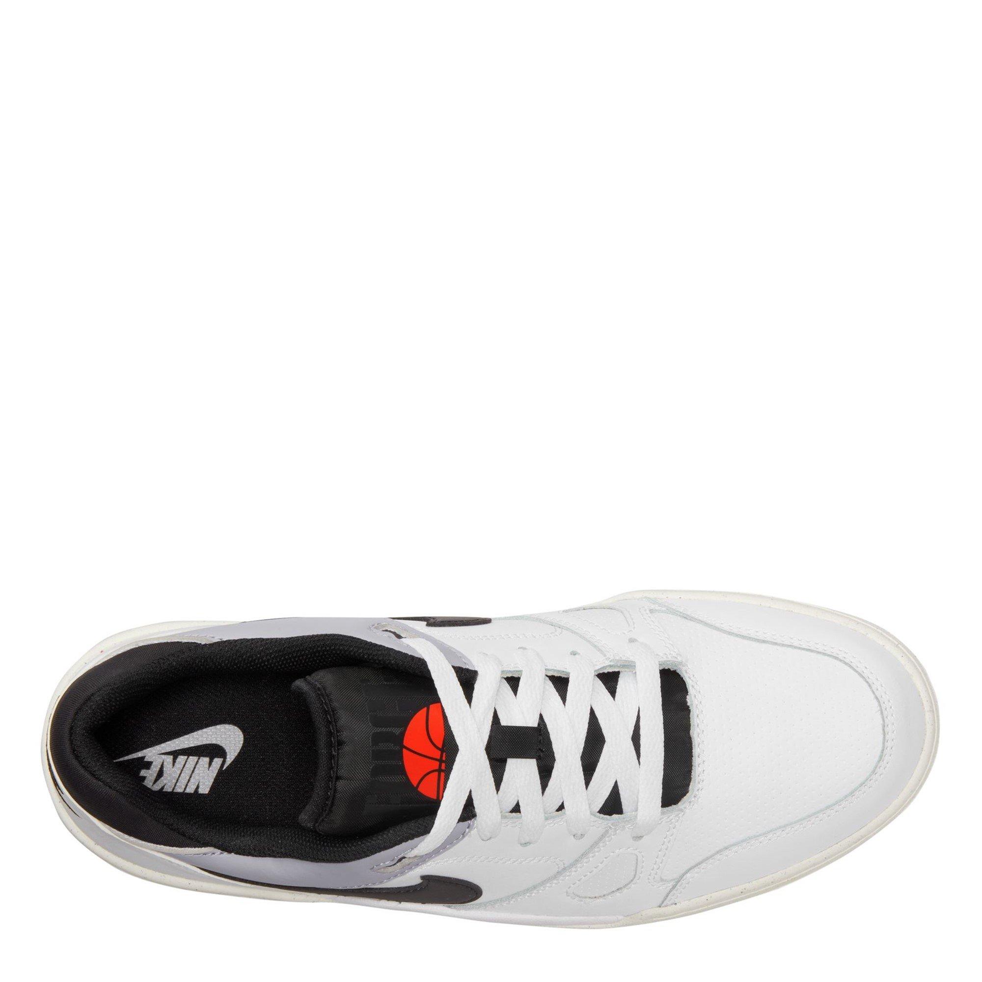 White/Black - Nike - Full Force Low Mens Shoes - 12