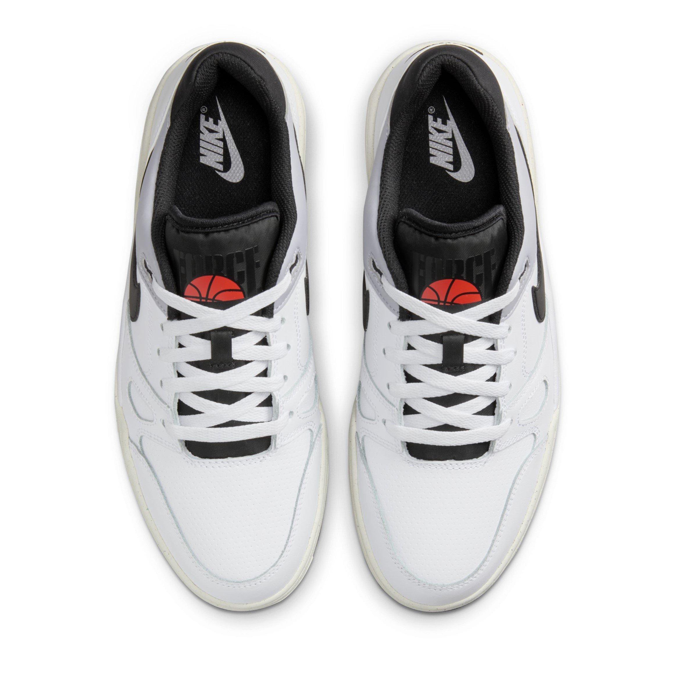 White/Black - Nike - Full Force Low Mens Shoes - 5