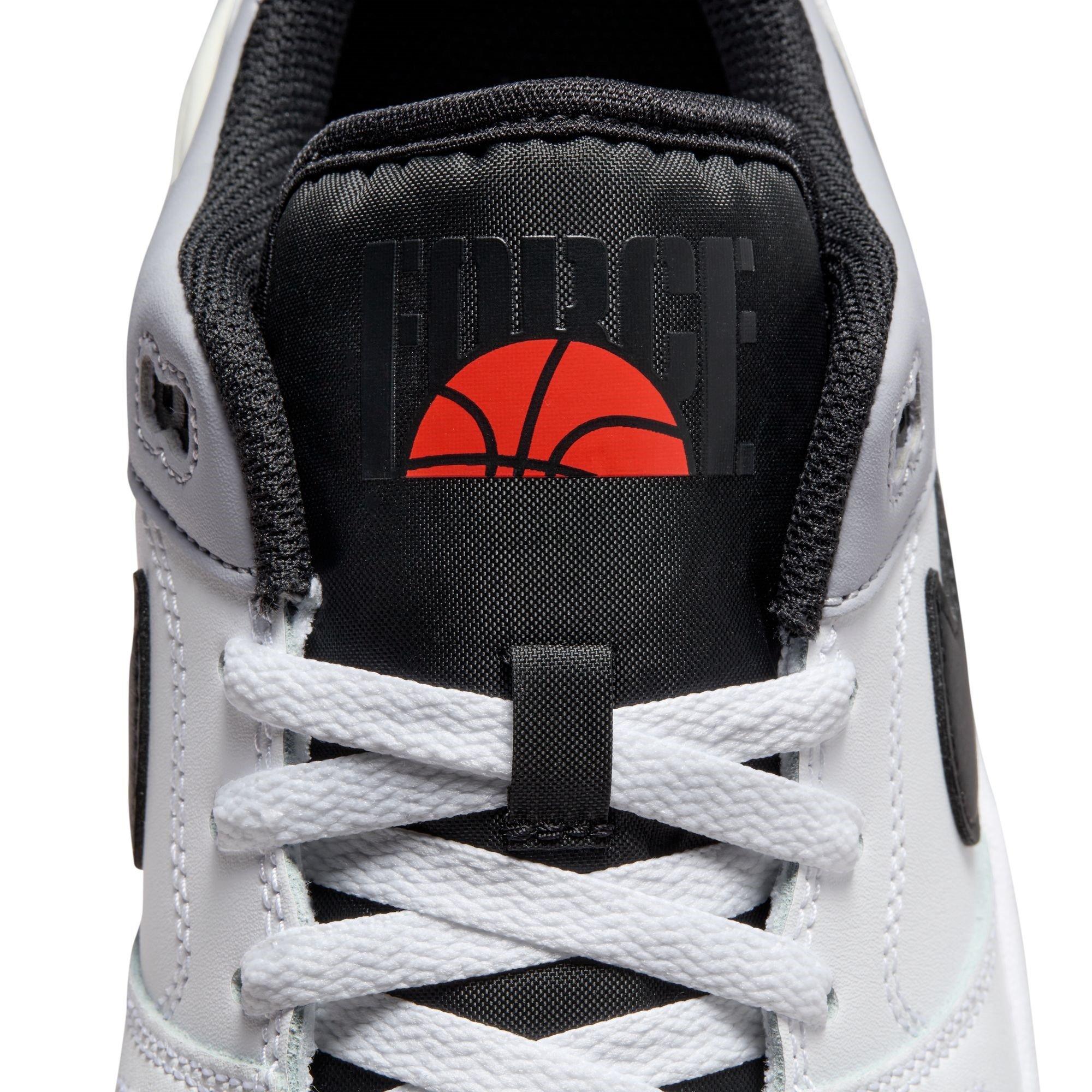 White/Black - Nike - Full Force Low Mens Shoes - 9