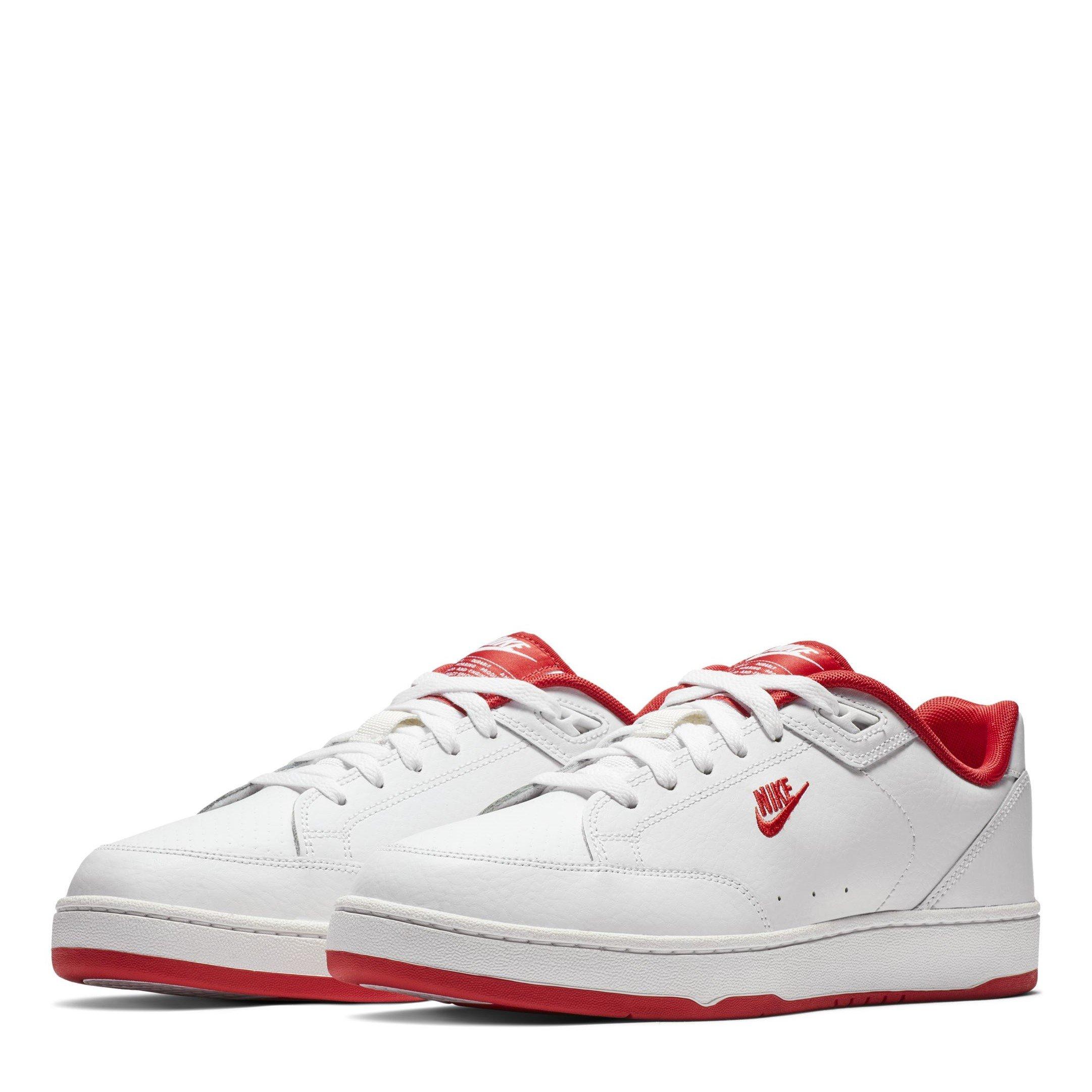 White/Red - Nike - Nike Grandstand II Shoe - 4