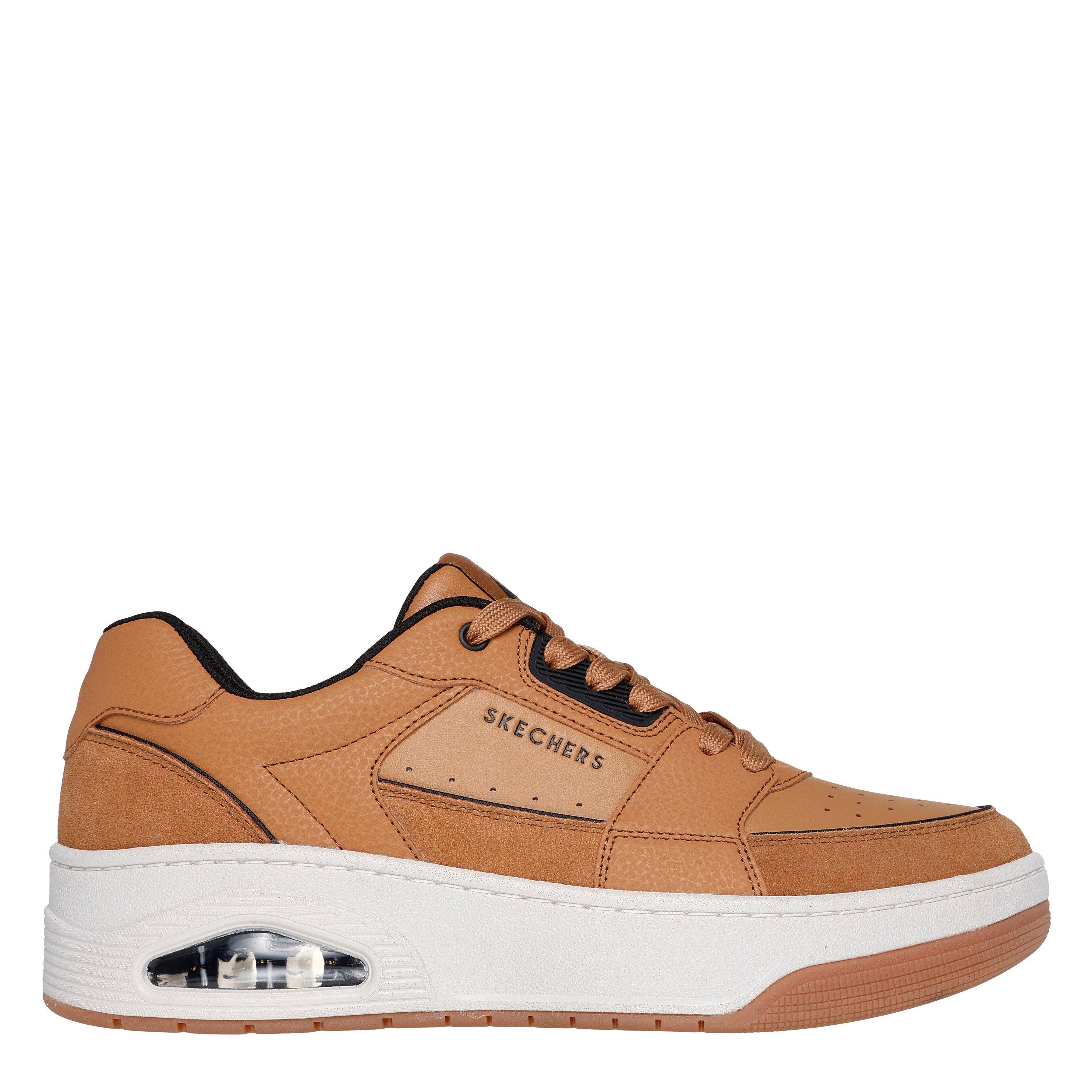 Skechers Men's Uno Court - Tan/White - 7 (41)