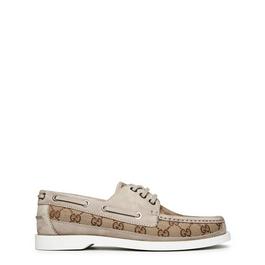 Gucci Original Gg Lace Up Loafers