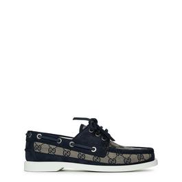 Gucci Original Gg Lace Up Loafers