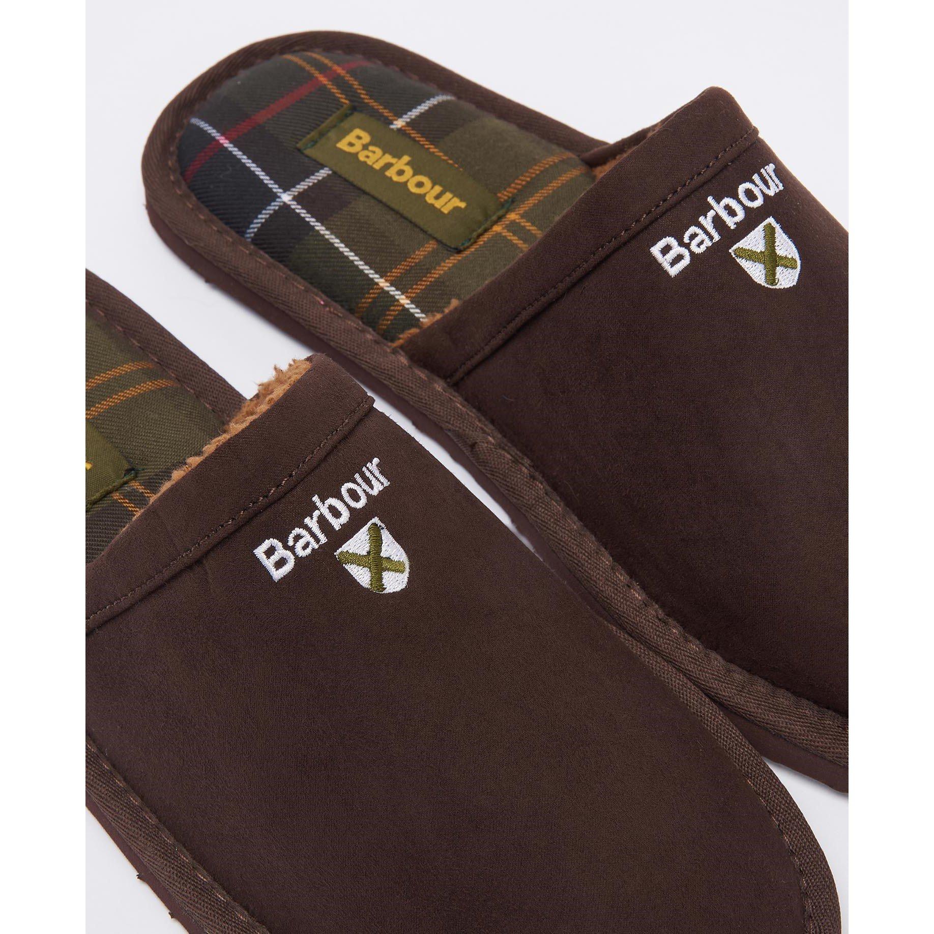 Brown BR51 - Barbour - Everitt Mule Slippers - 6