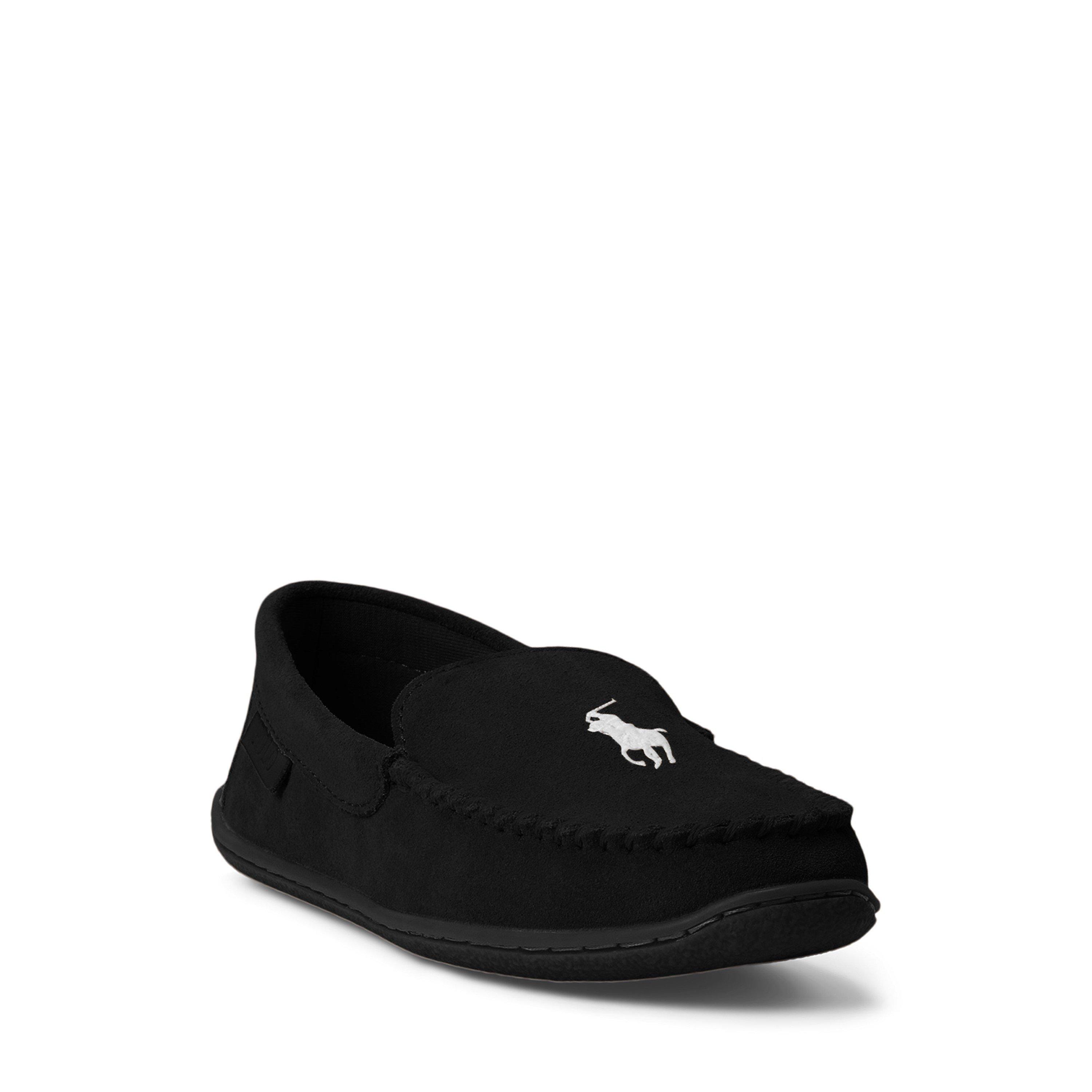 BlkSuede/Wht PP - Polo Ralph Lauren - Brenan Suede Slippers - 2