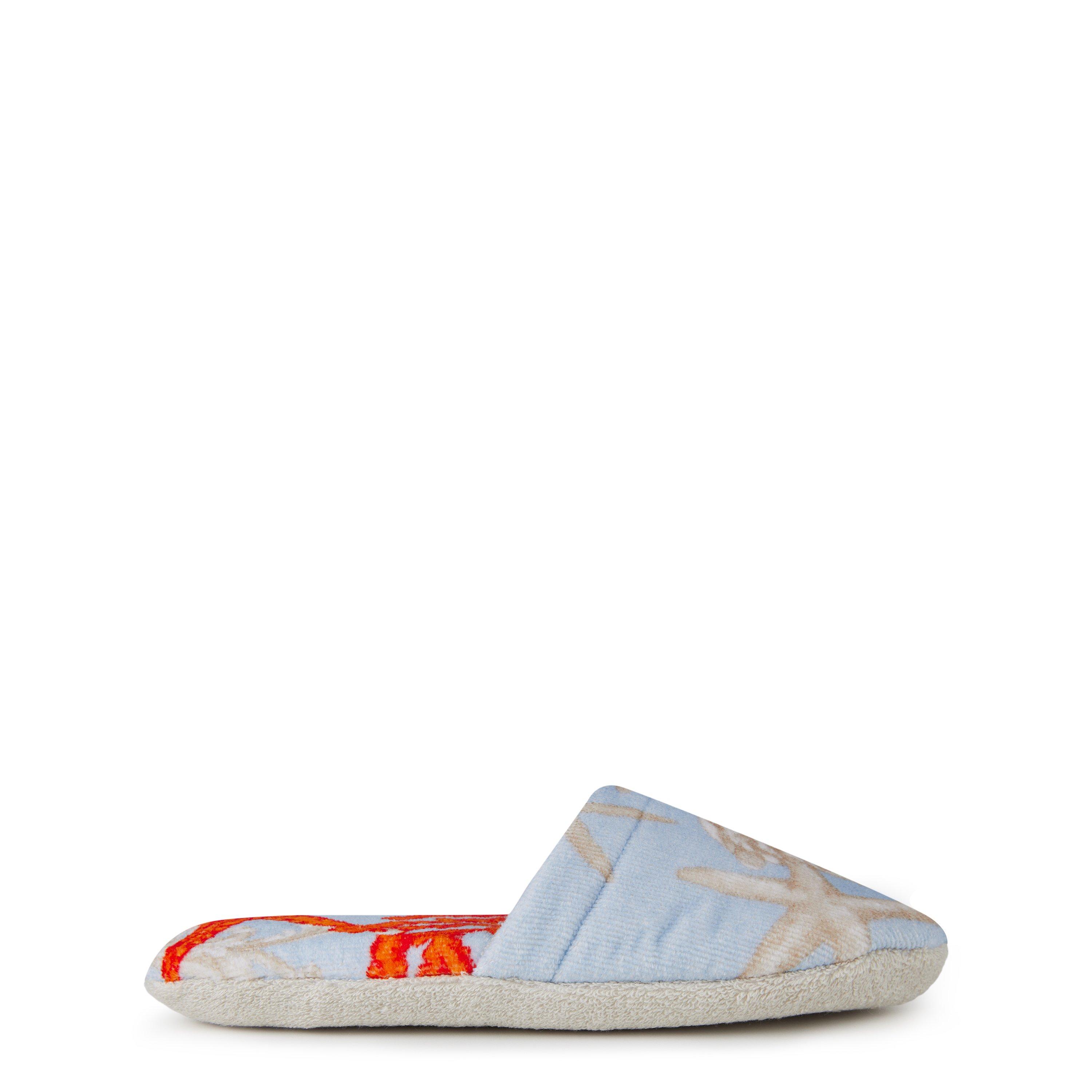 Blue and Coral - Versace Home - Versace Borocco Sea Slippers - 3