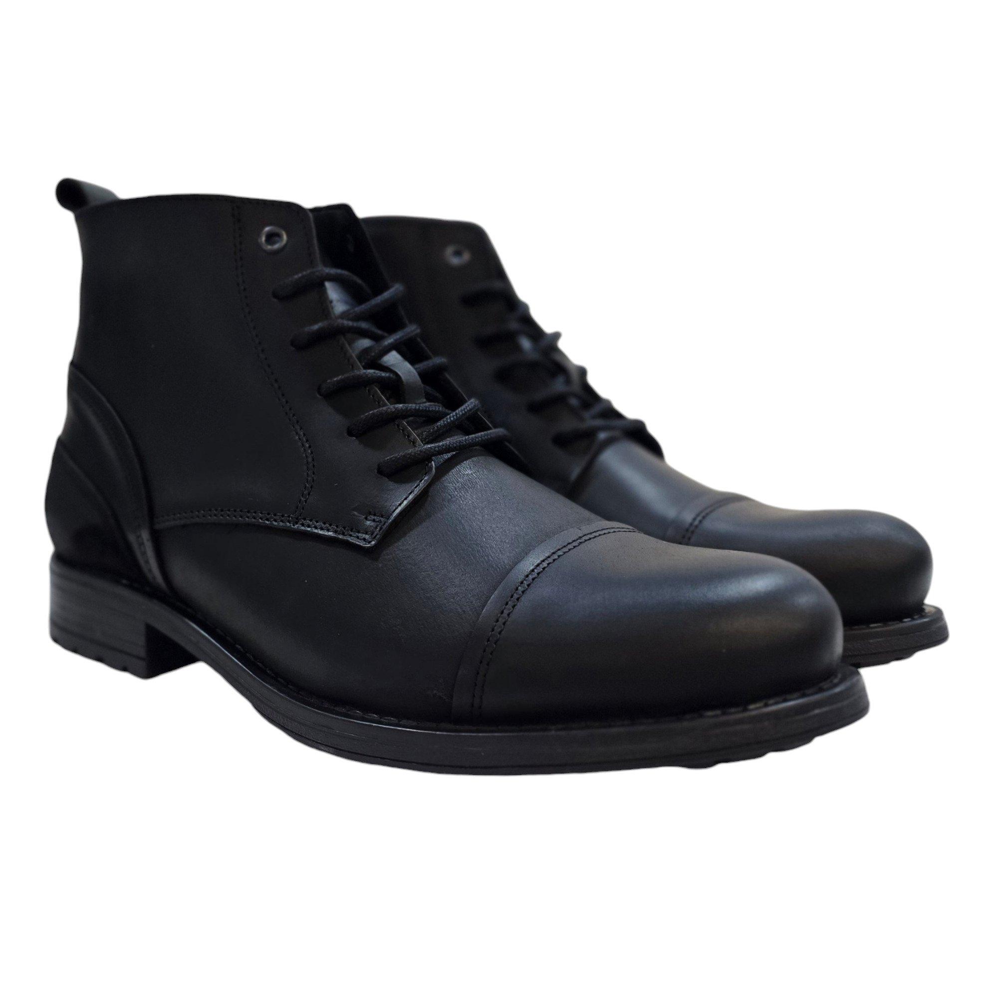 Black - Firetrap - Focus Boots Mens - 3