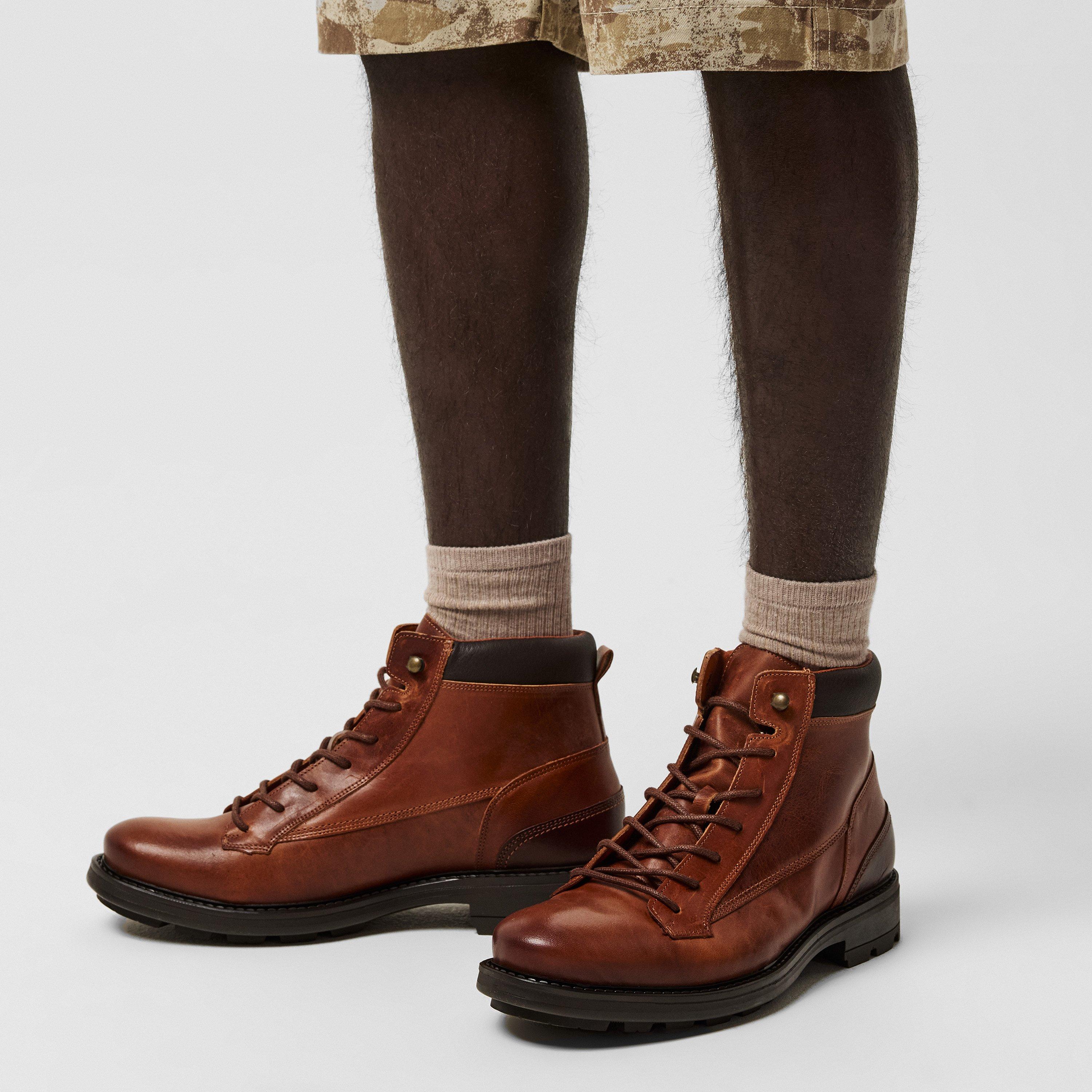 Tan - Firetrap - Riva Hiker Boots Adults - 2