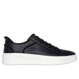 Skechers Court Break - Double Vented Slip On Trainers Mens