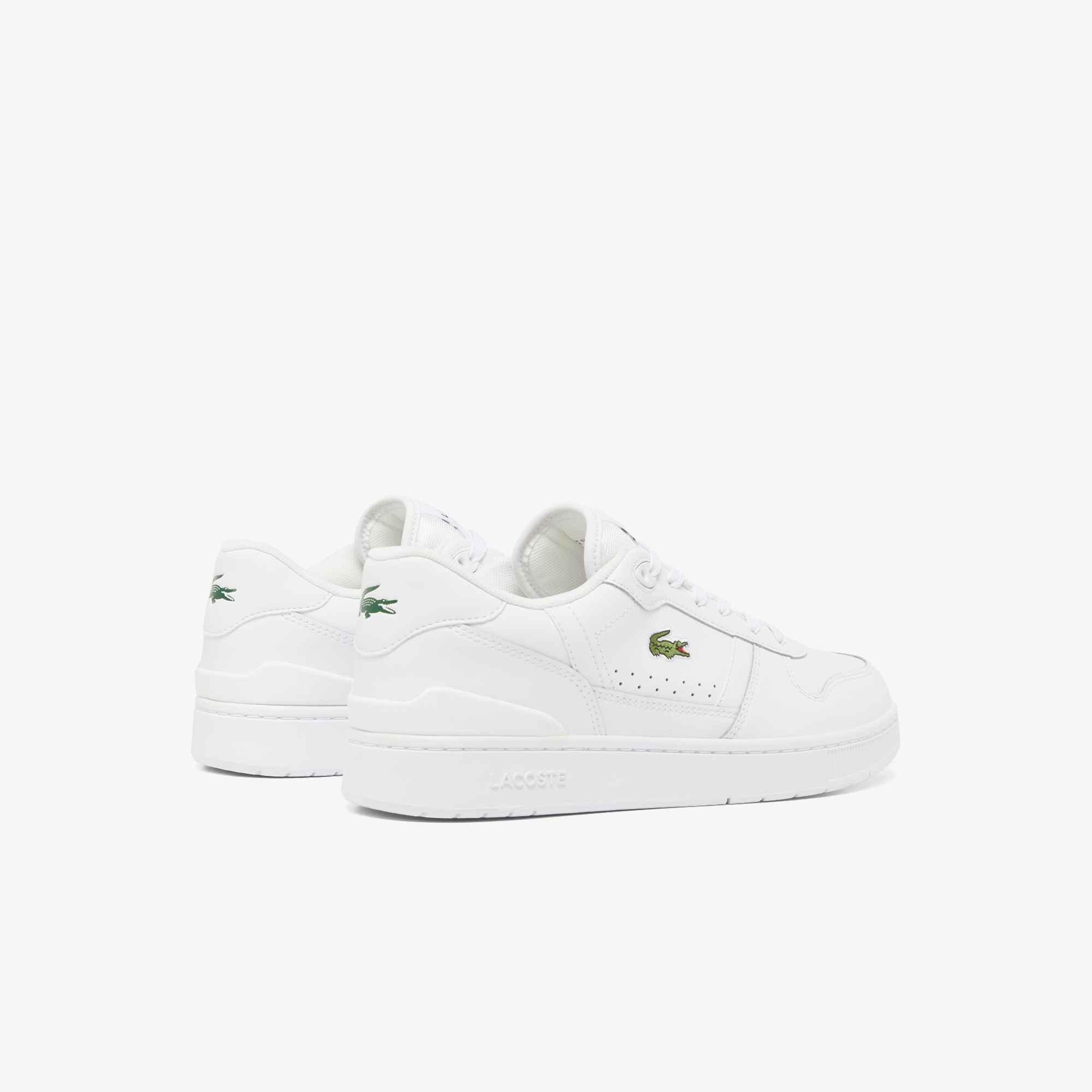 White/White 21G - Lacoste - Men's T-Clip Low-Top Trainers - 5