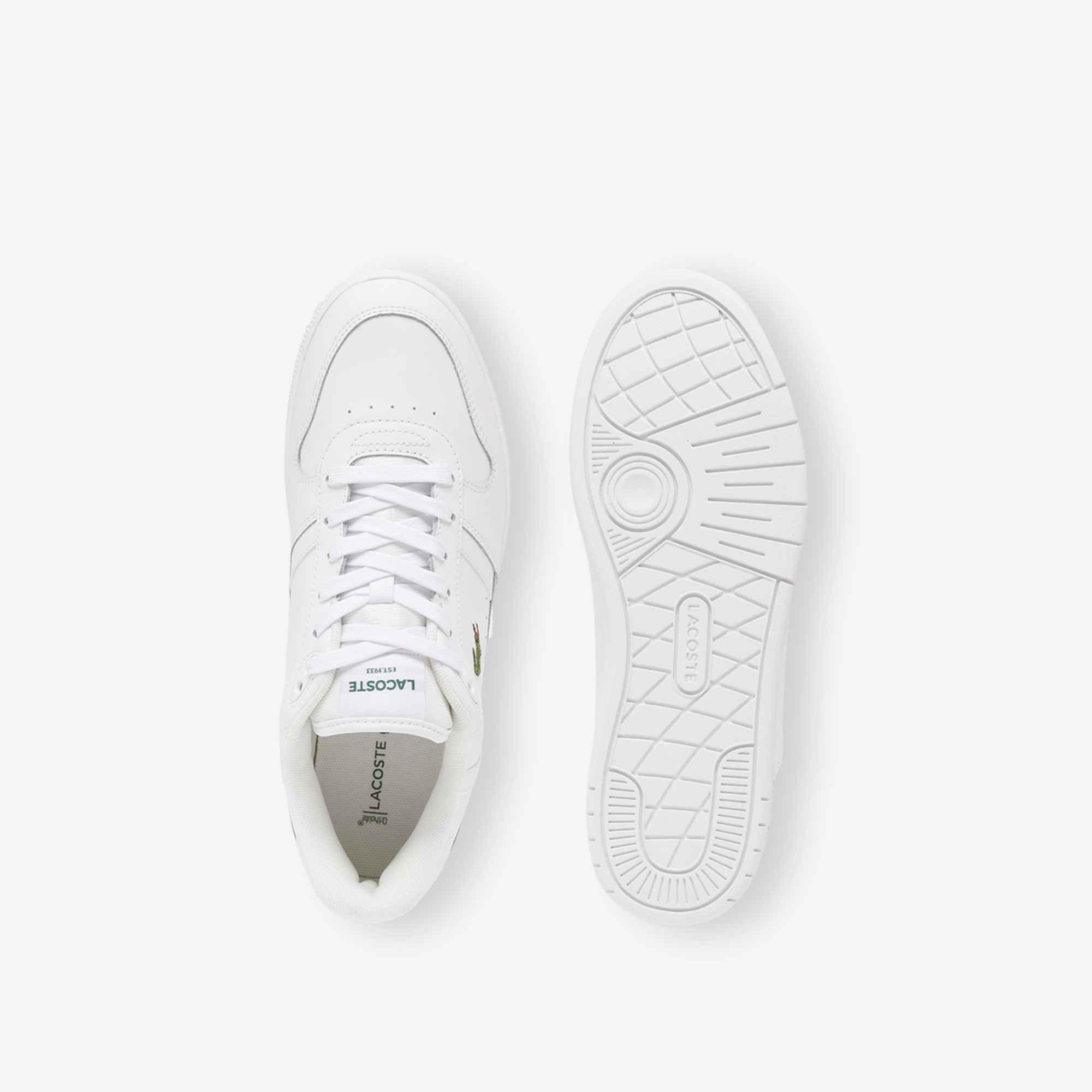 White/White 21G - Lacoste - Men's T-Clip Low-Top Trainers - 6