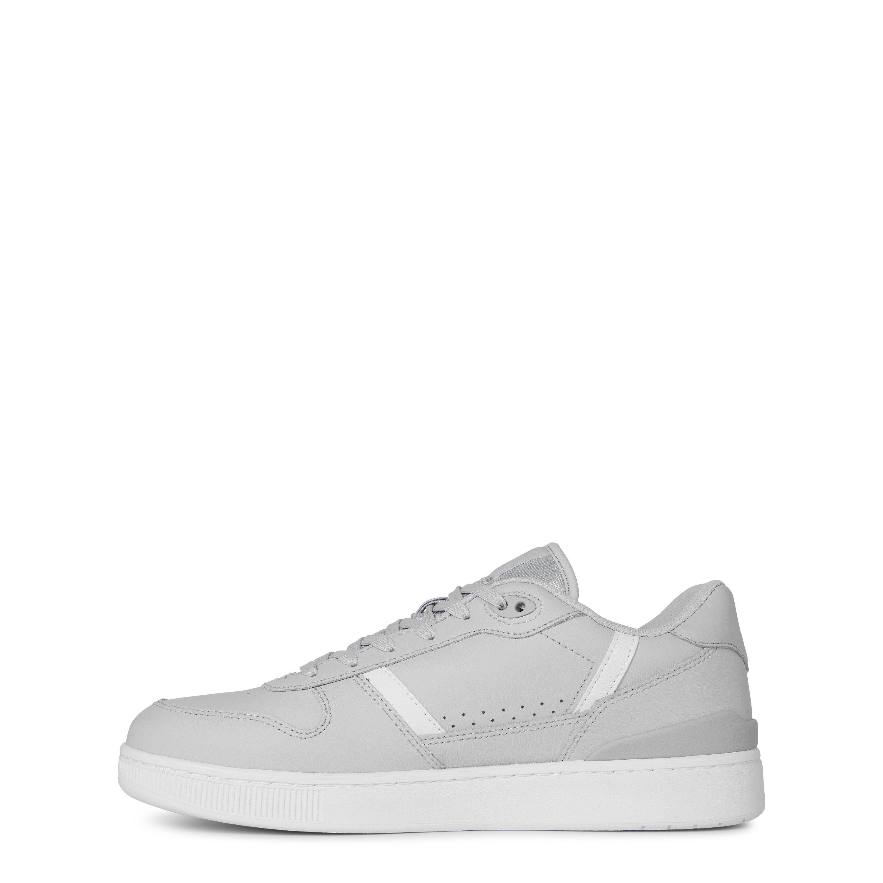 LtGrey/White - Lacoste - Men's T-Clip Low-Top Trainers - 3