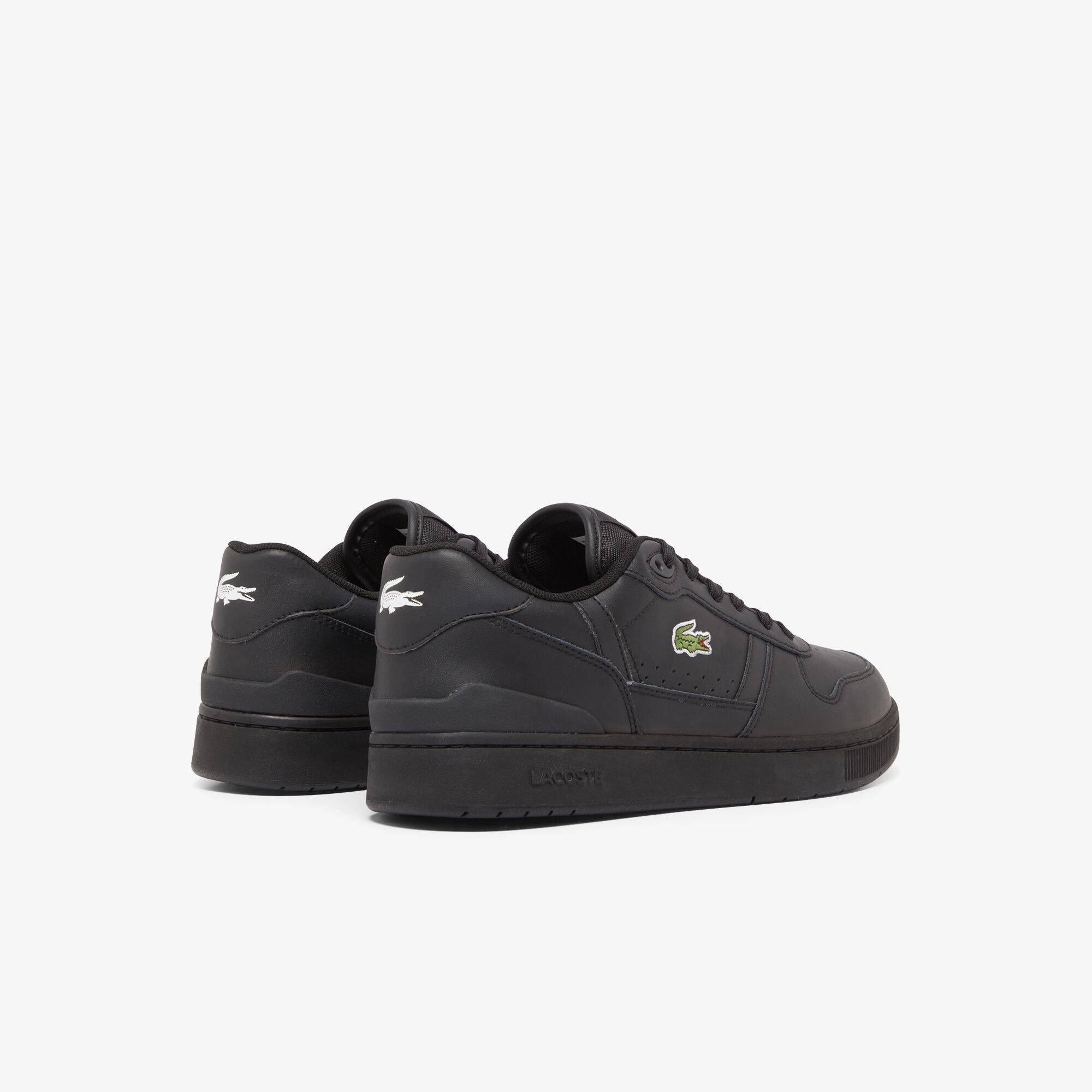Black/Black 02H - Lacoste - Men's T-Clip Low-Top Trainers - 4
