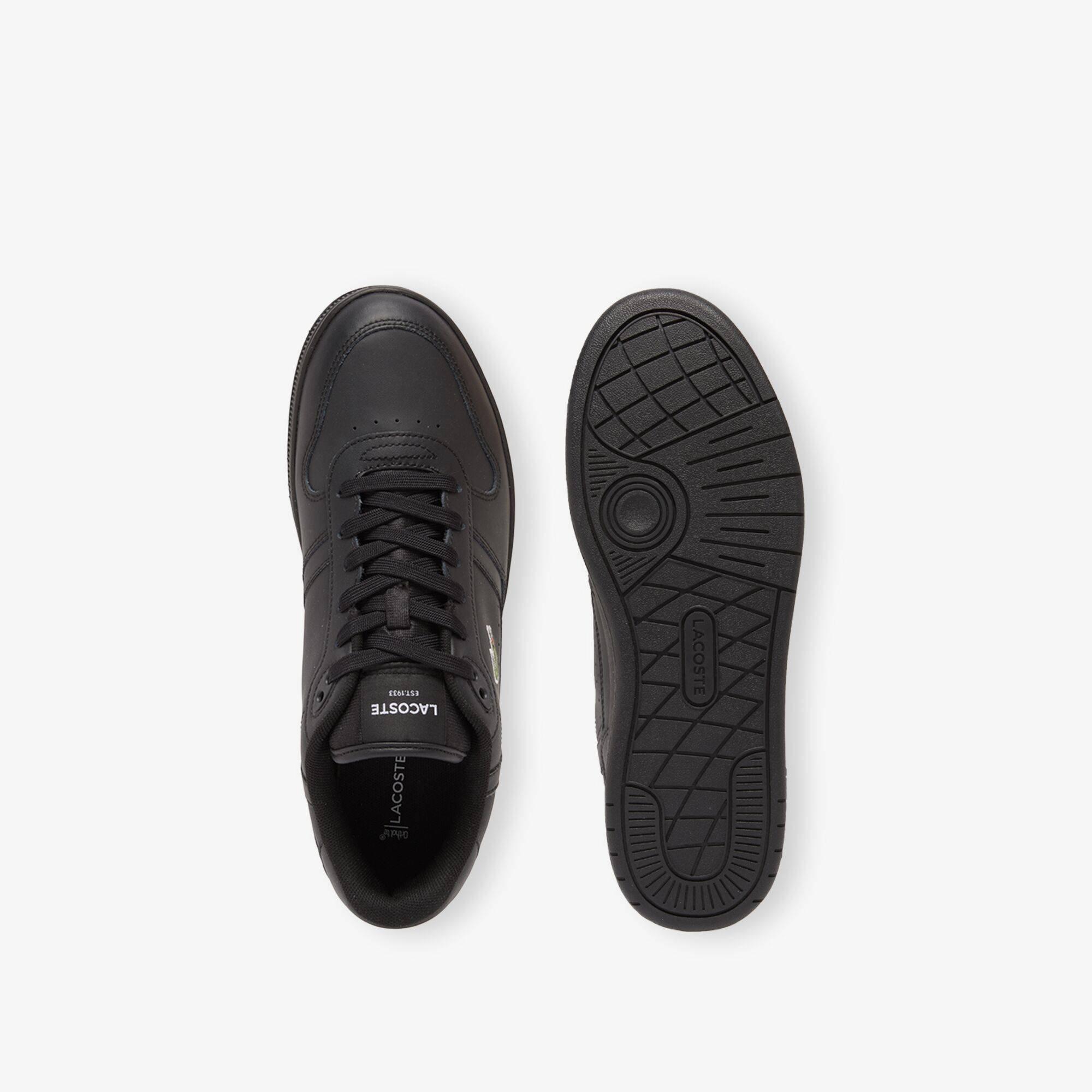 Black/Black 02H - Lacoste - Men's T-Clip Low-Top Trainers - 5