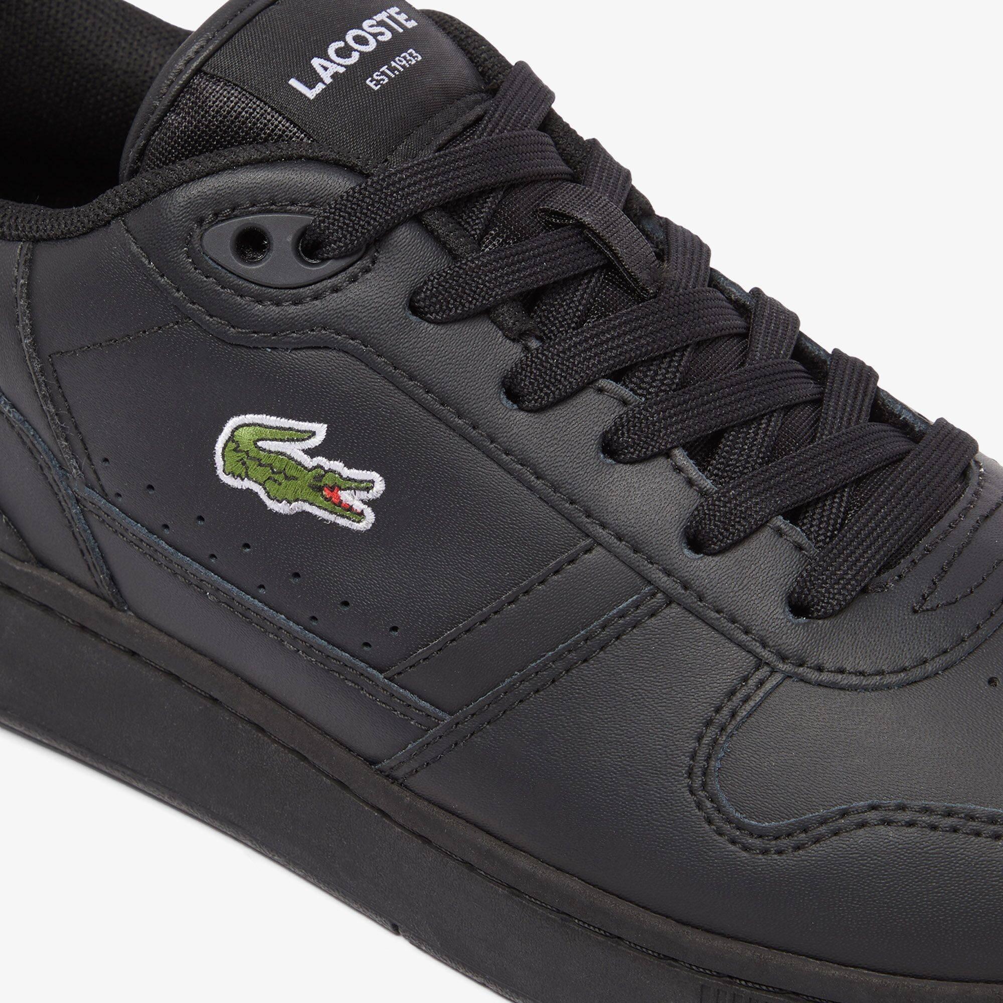 Black/Black 02H - Lacoste - Men's T-Clip Low-Top Trainers - 6