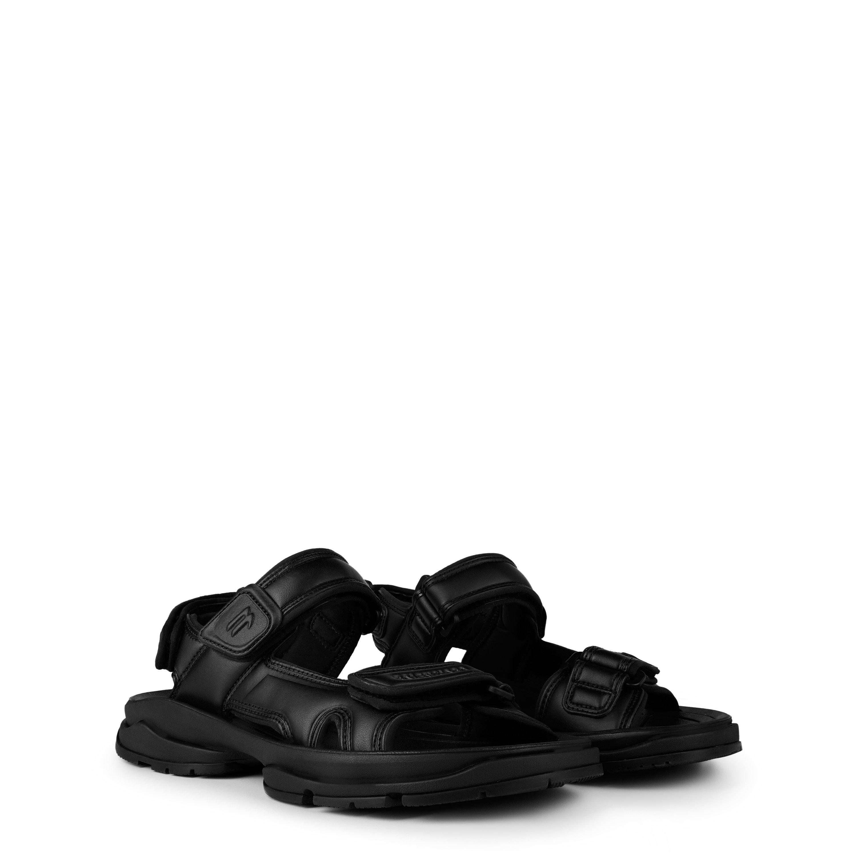 Black - Balenciaga - Tourist Sandals - 3