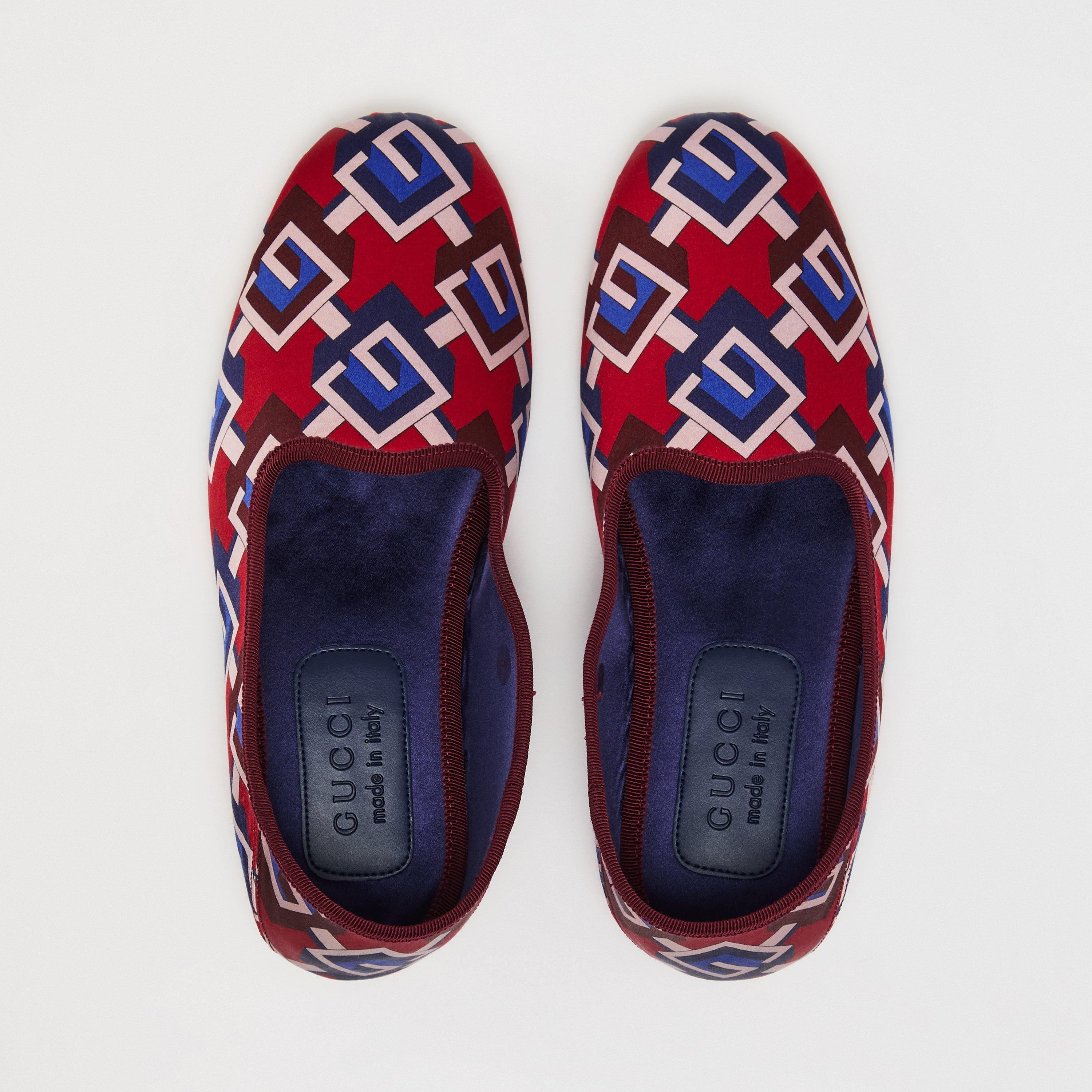 Rd BluBCoIv/BCo - Gucci - Men's Full Fit Slippers - 4