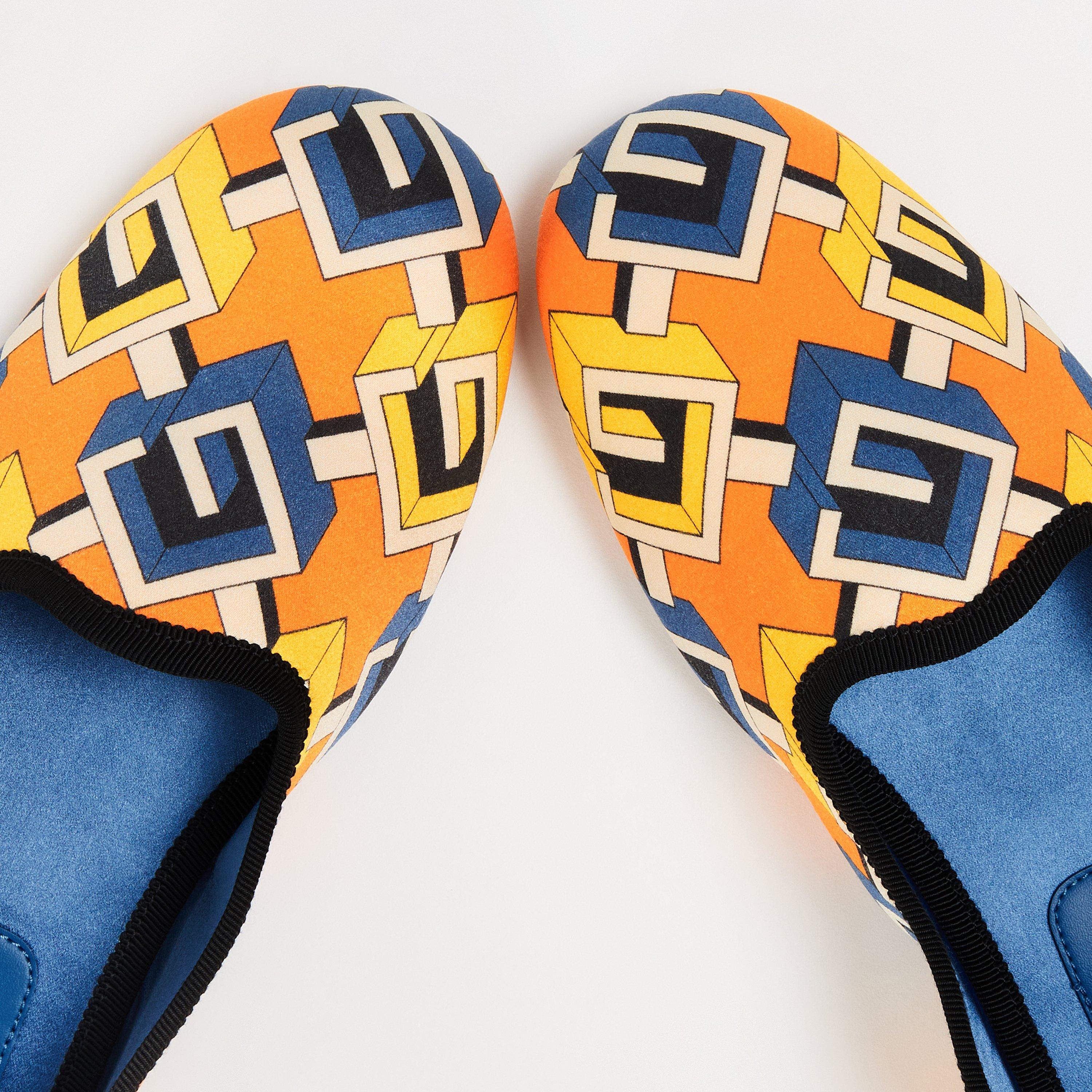 OrYlCBlu Iv/Ner - Gucci - Men's Full Fit Slippers - 3