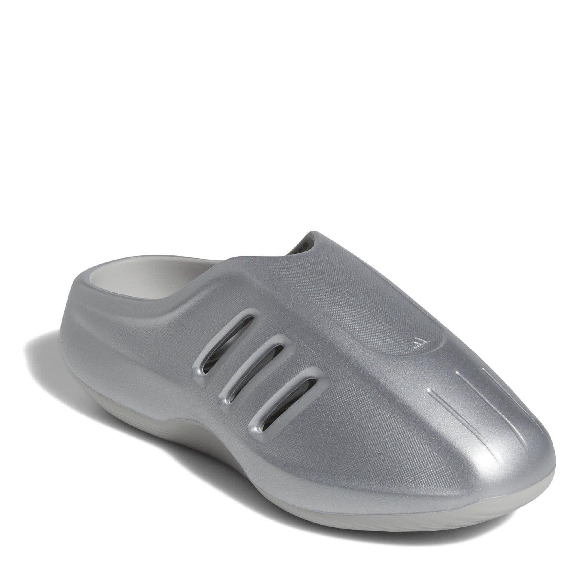 Srebrna metalna. - adidas - Men's Adifom Infinity Mule Slippers - 3