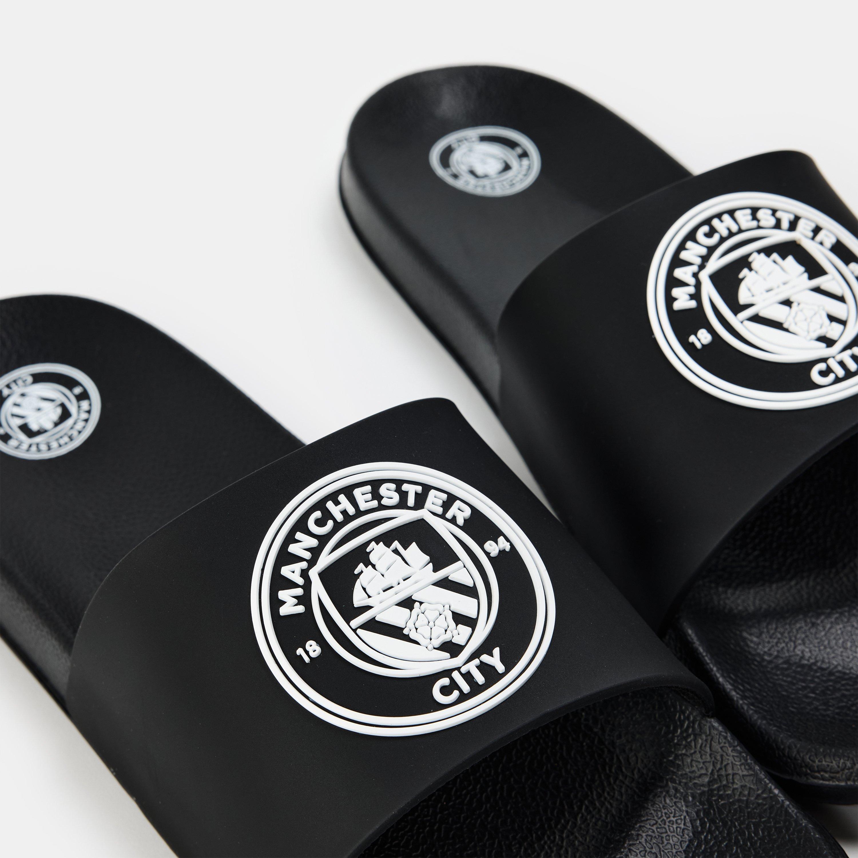 Manchester City - Team - Unisex Adults Pool Sliders - 3