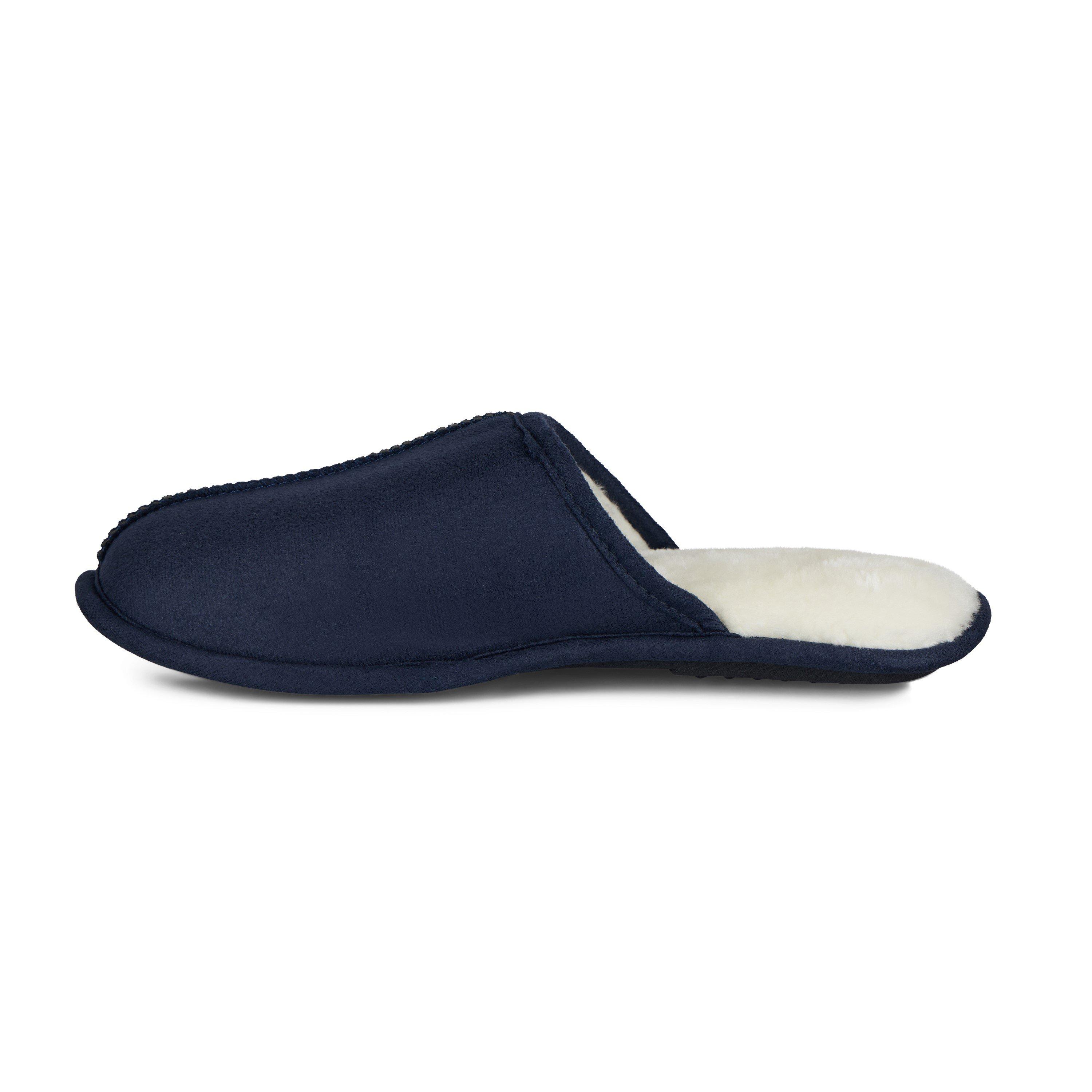 Navy - Farah - Ahlers Tan Slipper - 2