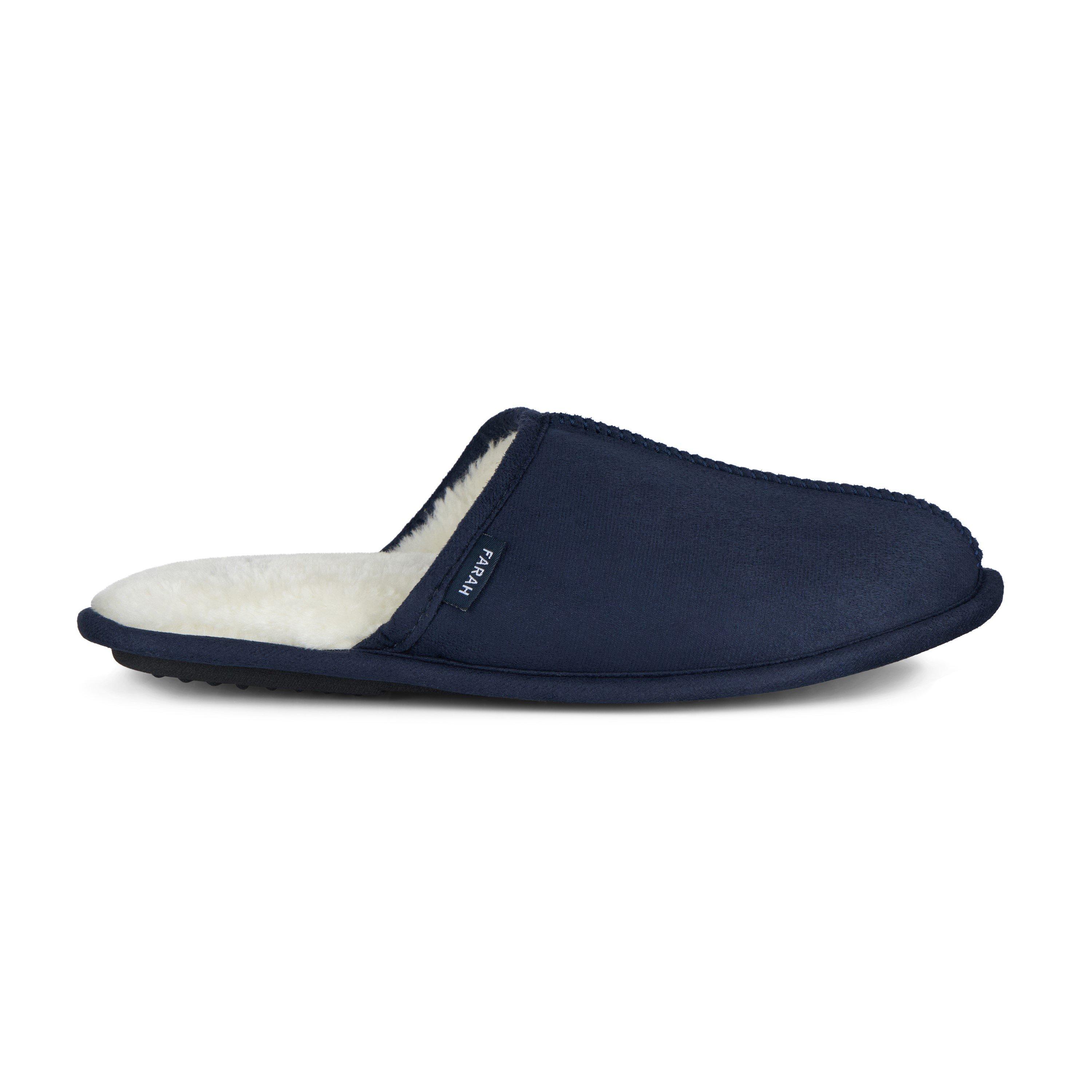 Navy - Farah - Ahlers Tan Slipper - 3