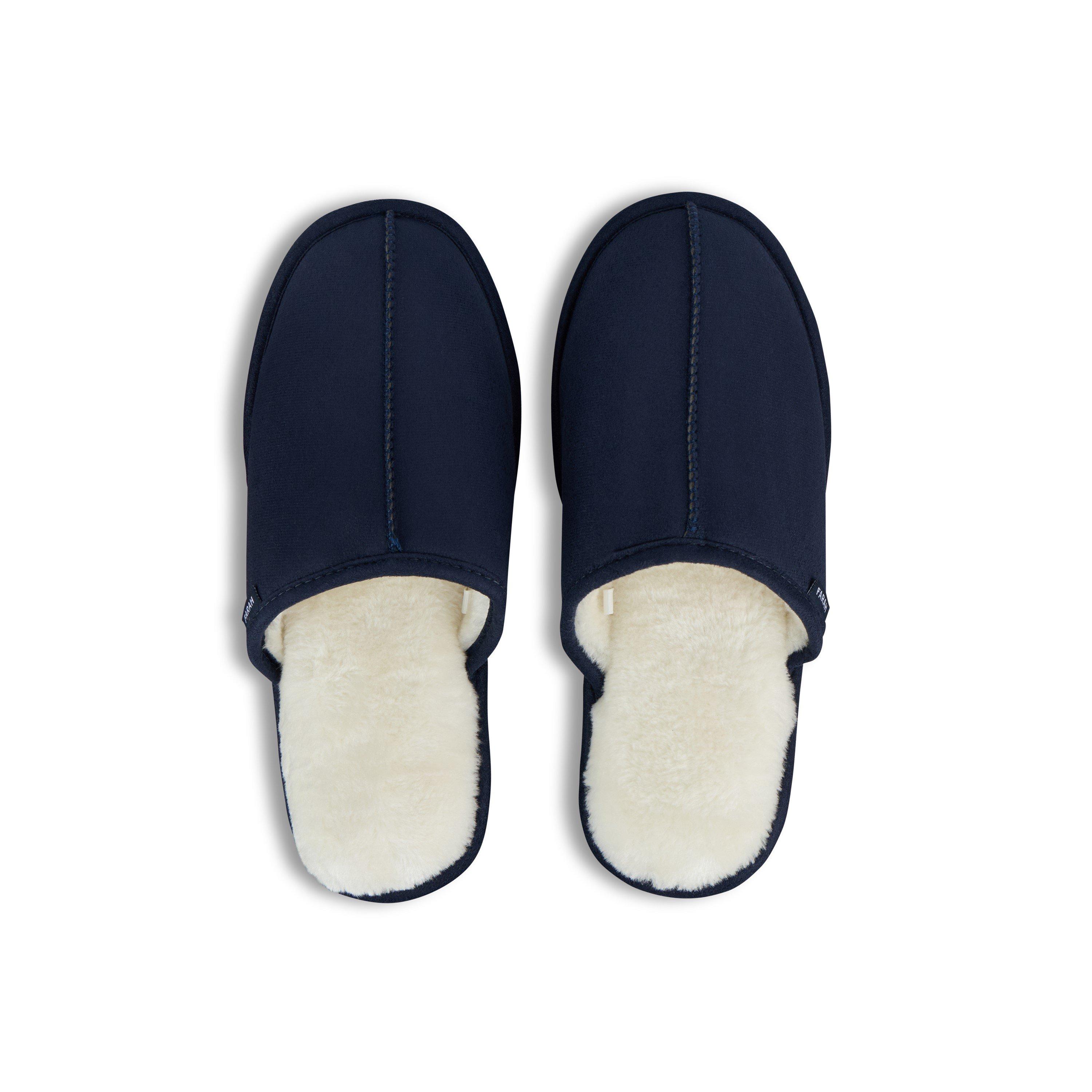 Navy - Farah - Ahlers Tan Slipper - 4