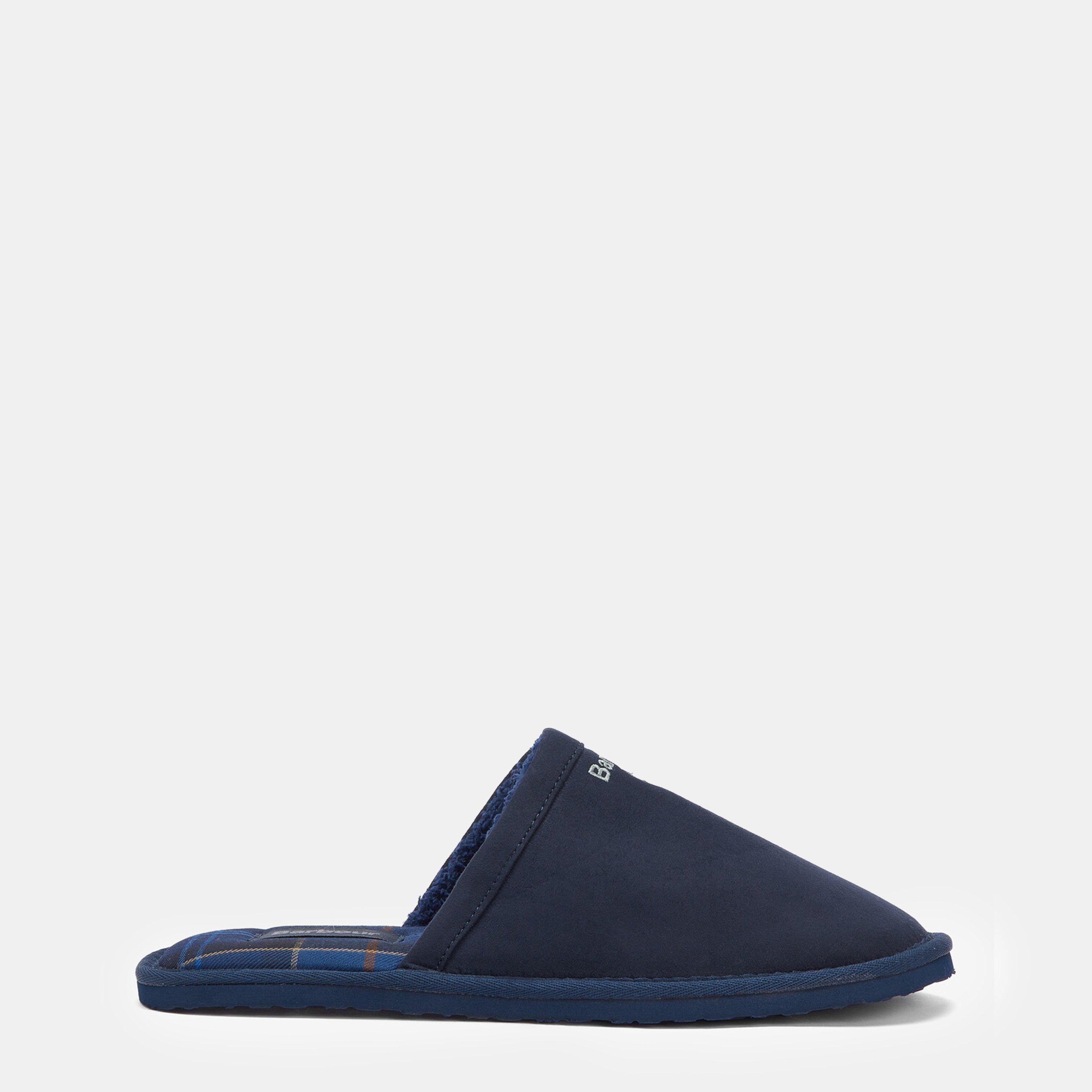 Navy - Barbour - Everitt Mule Slippers - 1