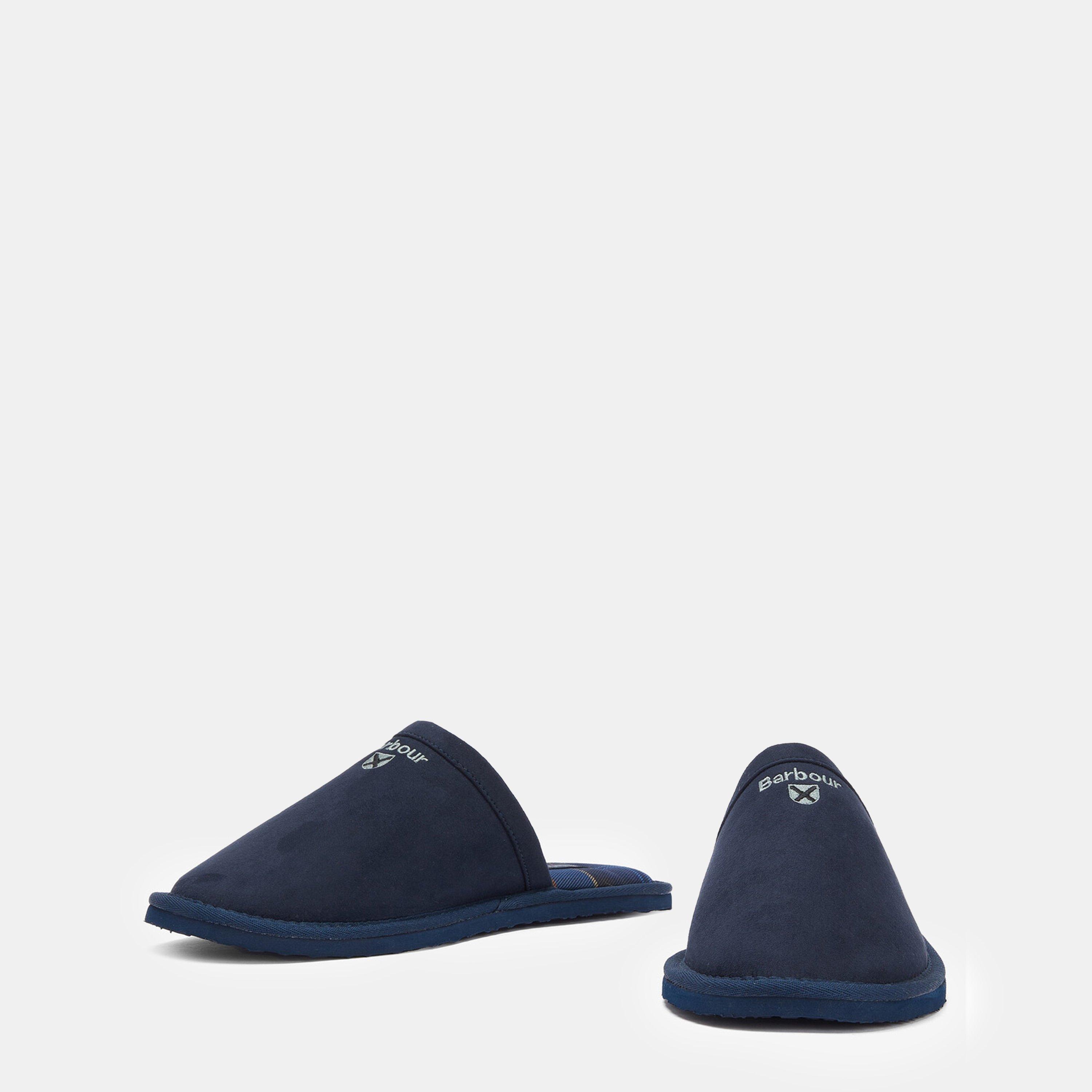 Navy - Barbour - Barbour Everitt Mule Slippers - 4