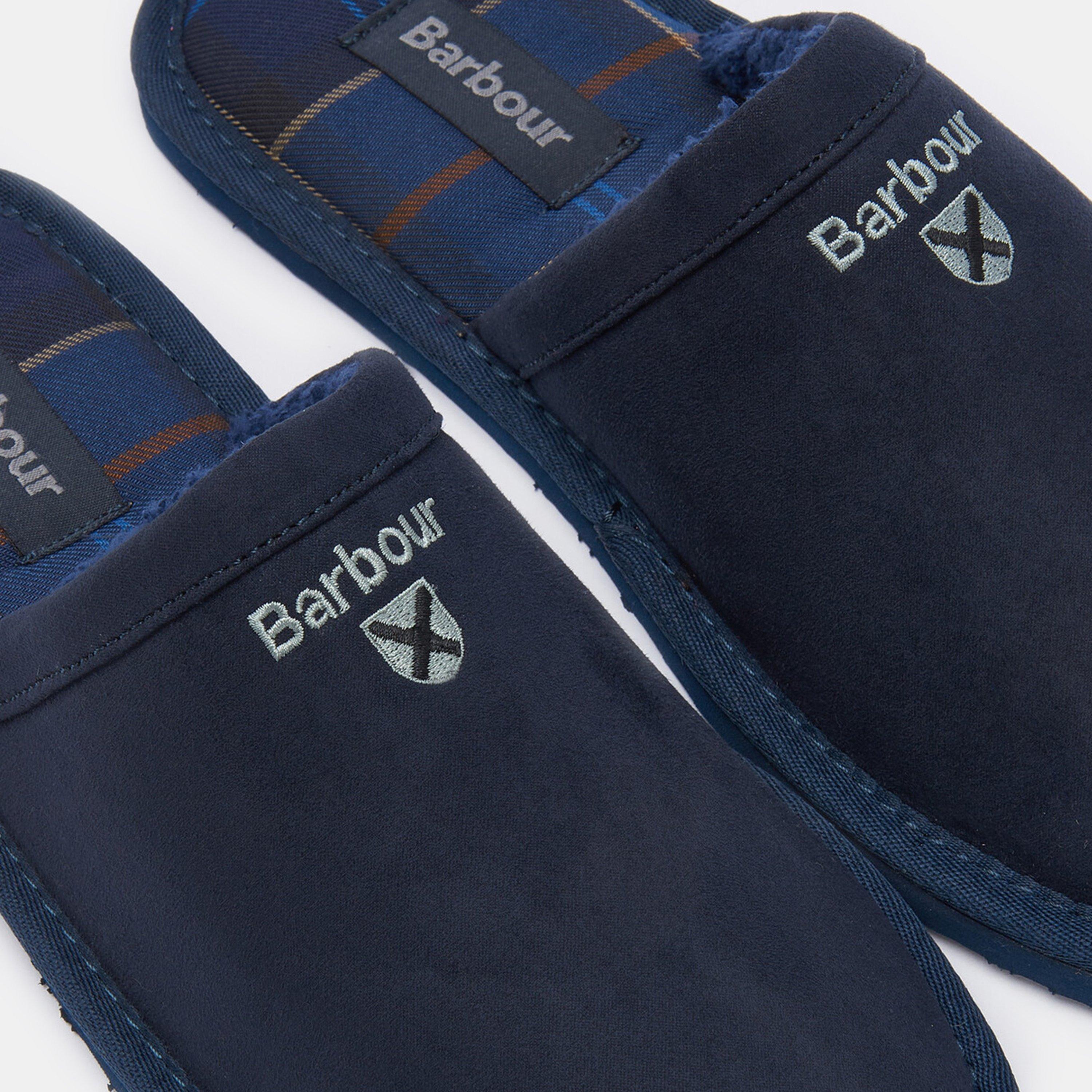 Navy - Barbour - Barbour Everitt Mule Slippers - 9