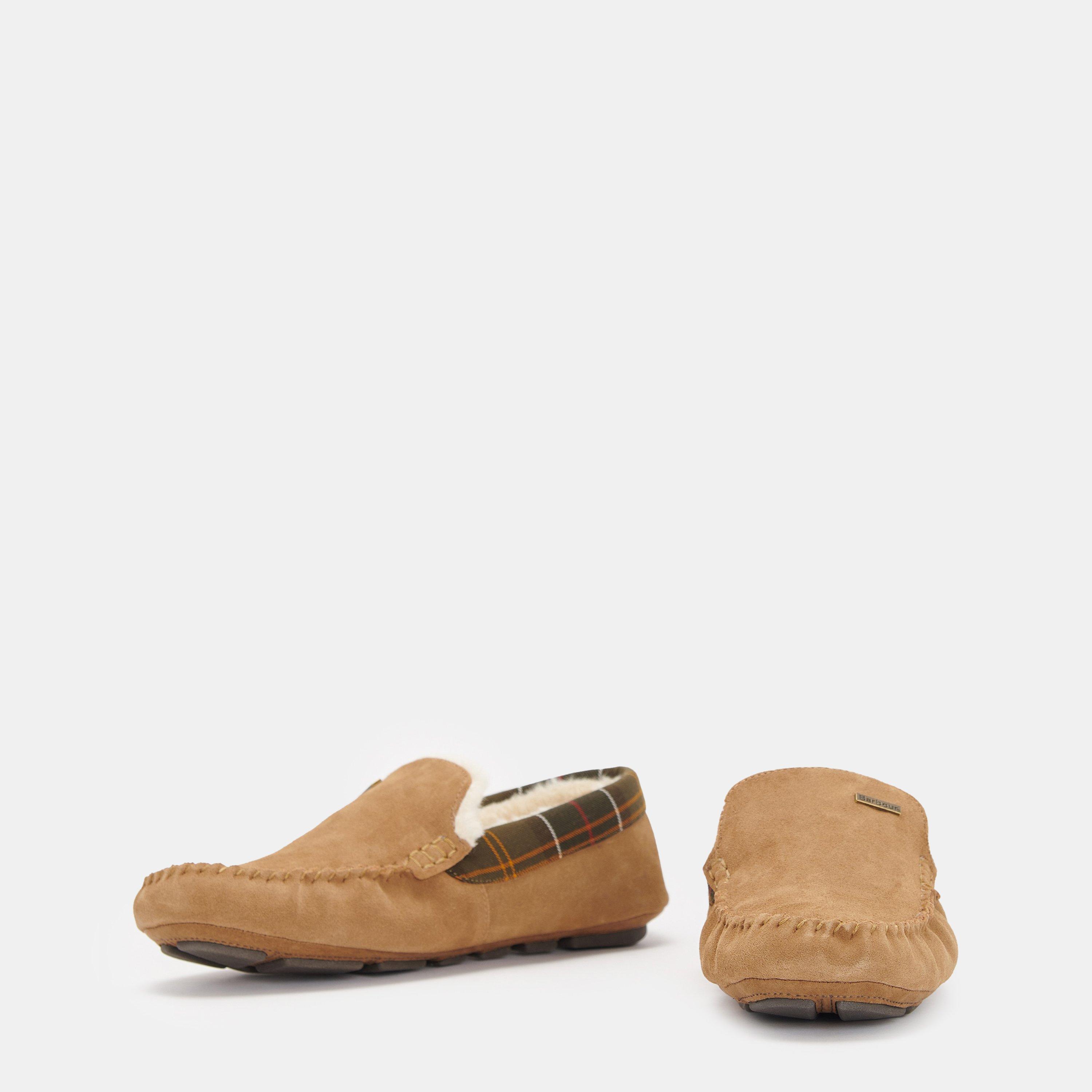 Camel BE51 - Barbour - Men's Monty Moccasin Slippers - 4