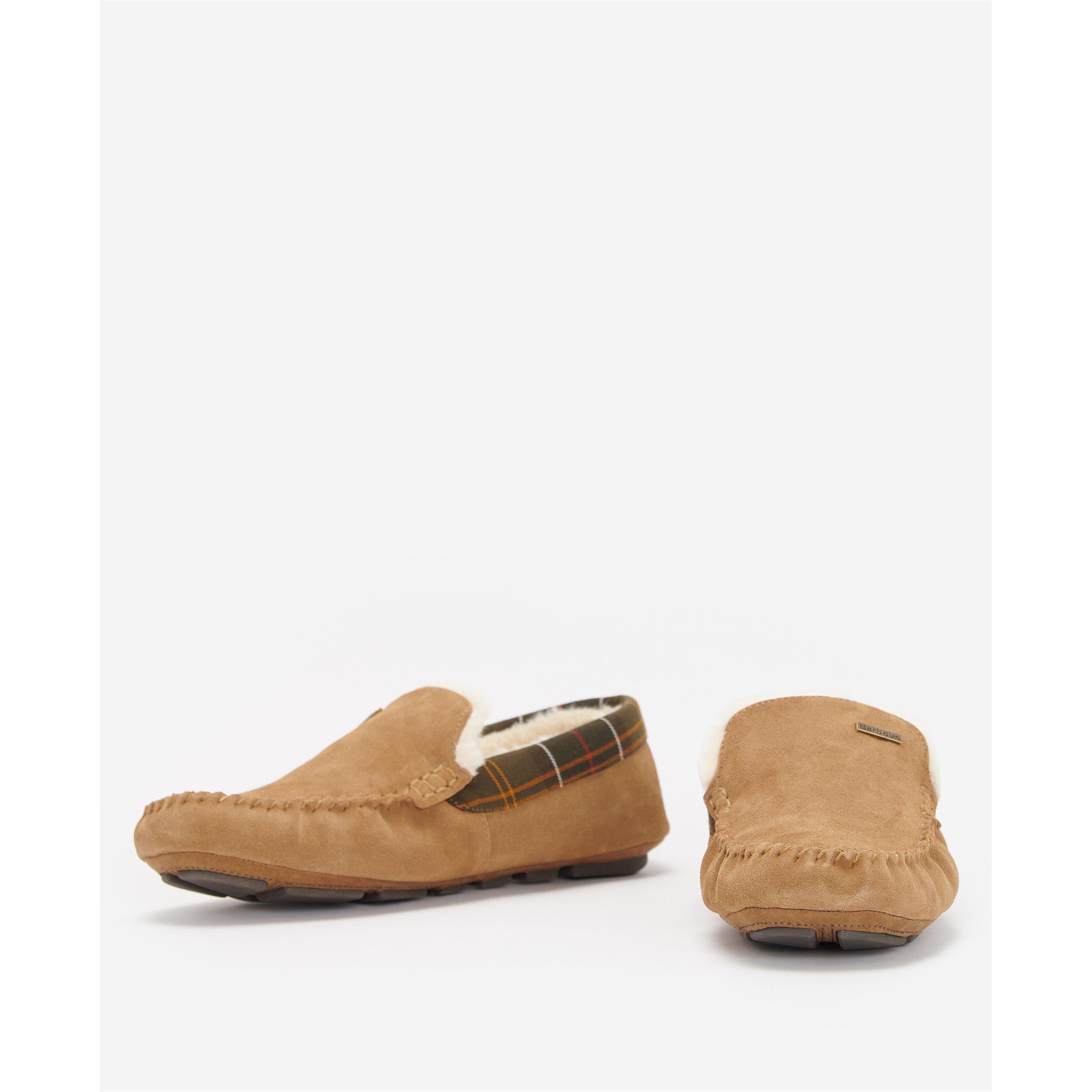 Camel BE51 - Barbour - Men's Monty Moccasin Slippers - 4