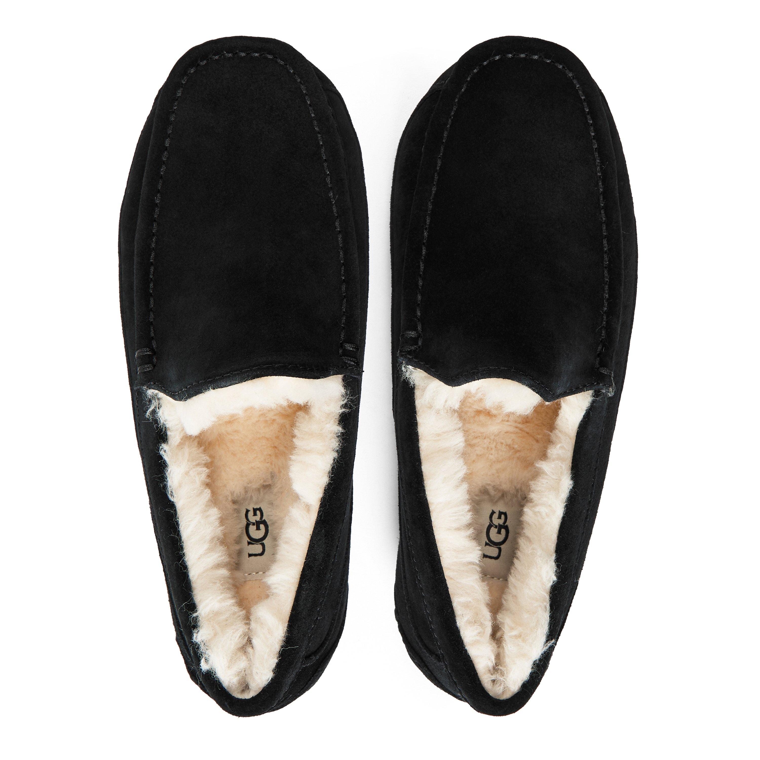Black - Ugg - Ascot Slipper Mens - 4