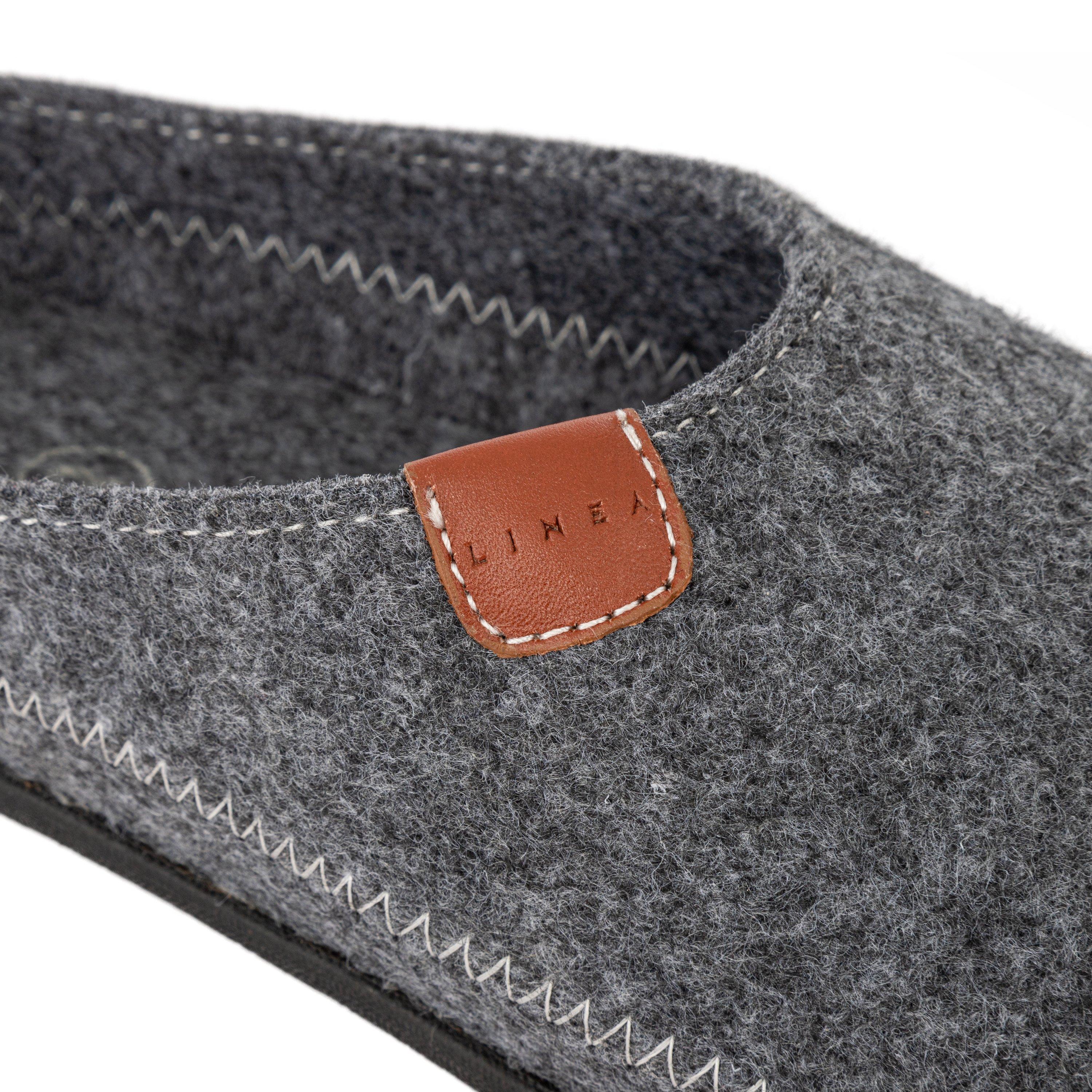 Grå - Linea - Slippers Mens - 5