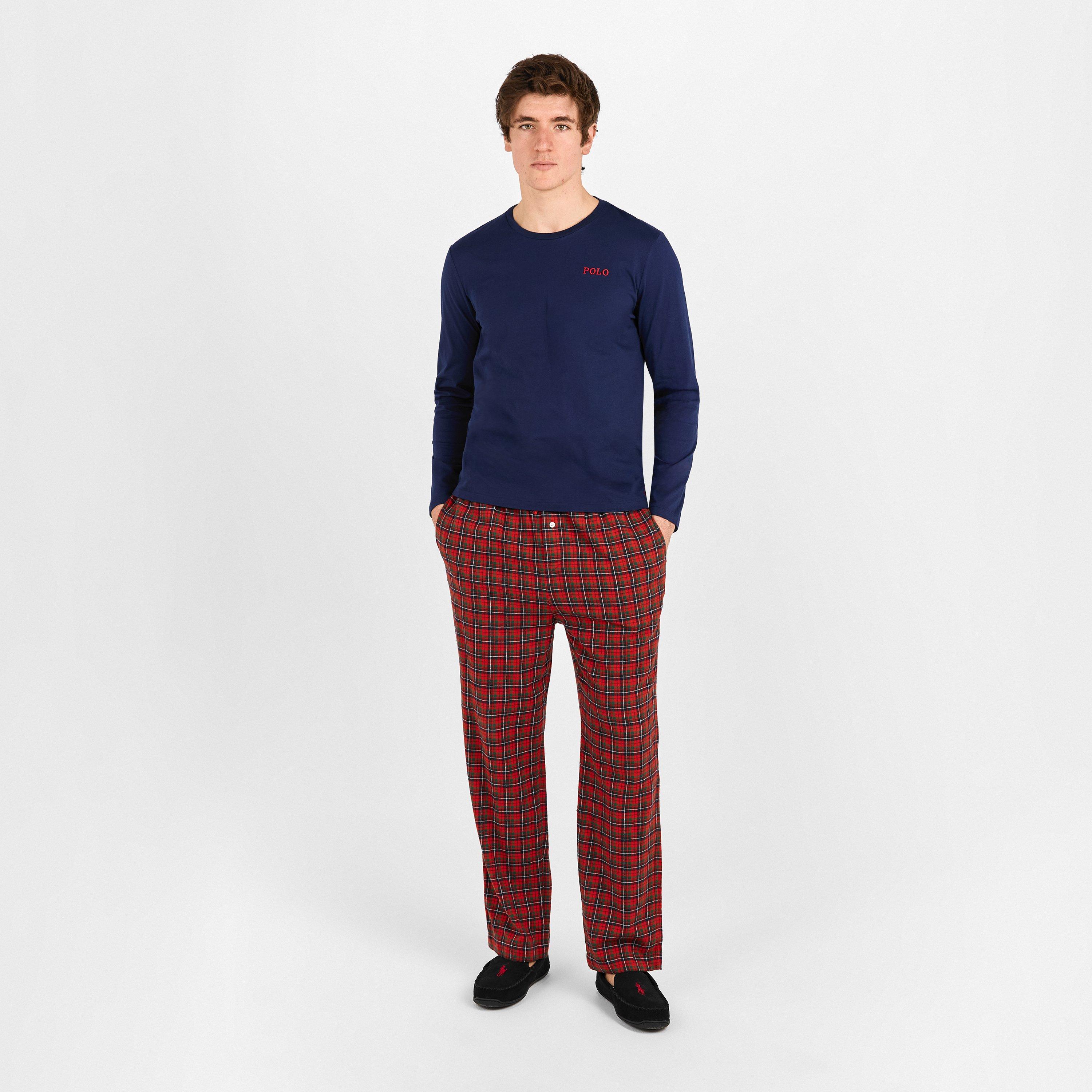 Black/Wine PP - Polo Ralph Lauren - Men's Brenan Moccasin Slippers - 6