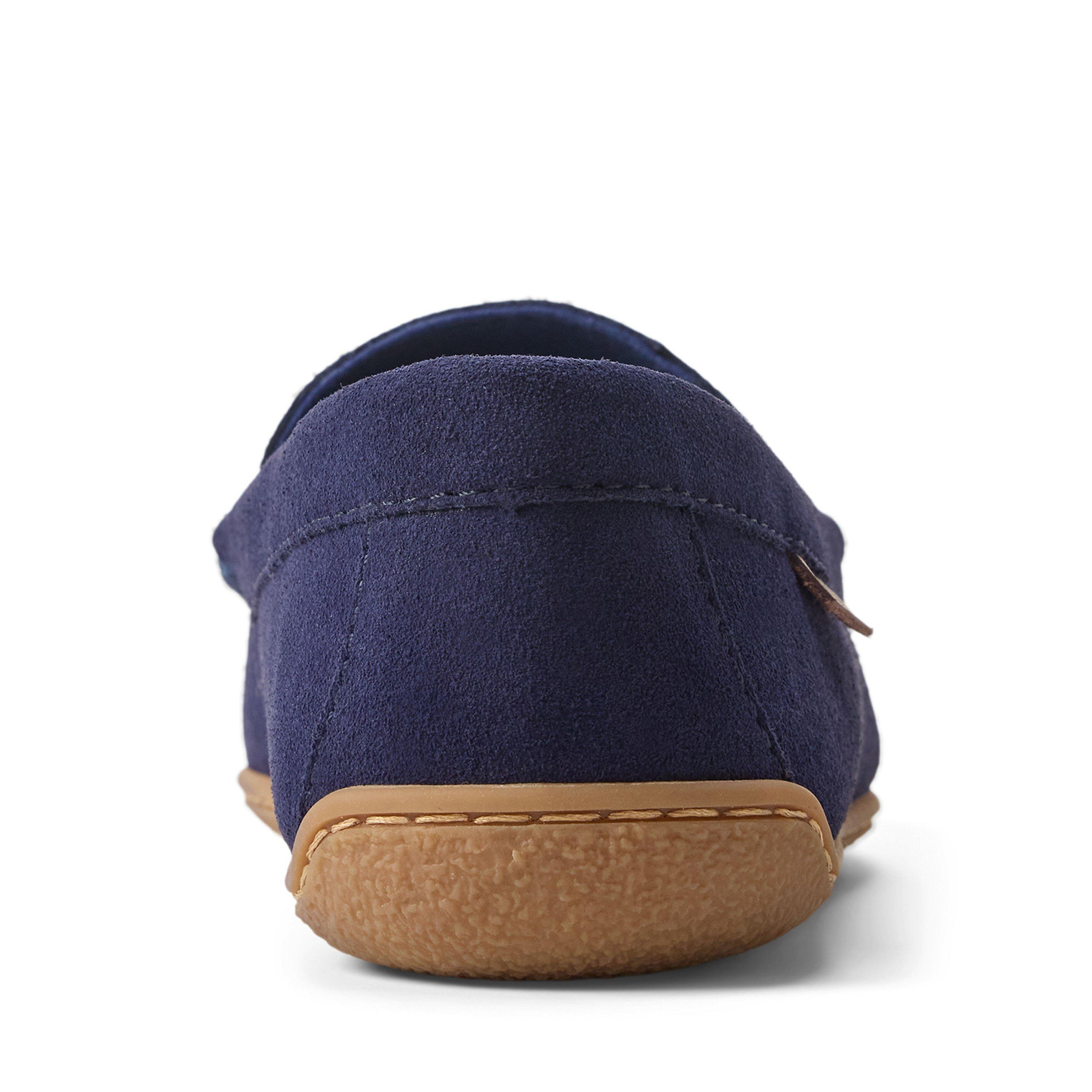 Navy/Red PP - Polo Ralph Lauren - Men's Brenan Moccasin Slippers - 4