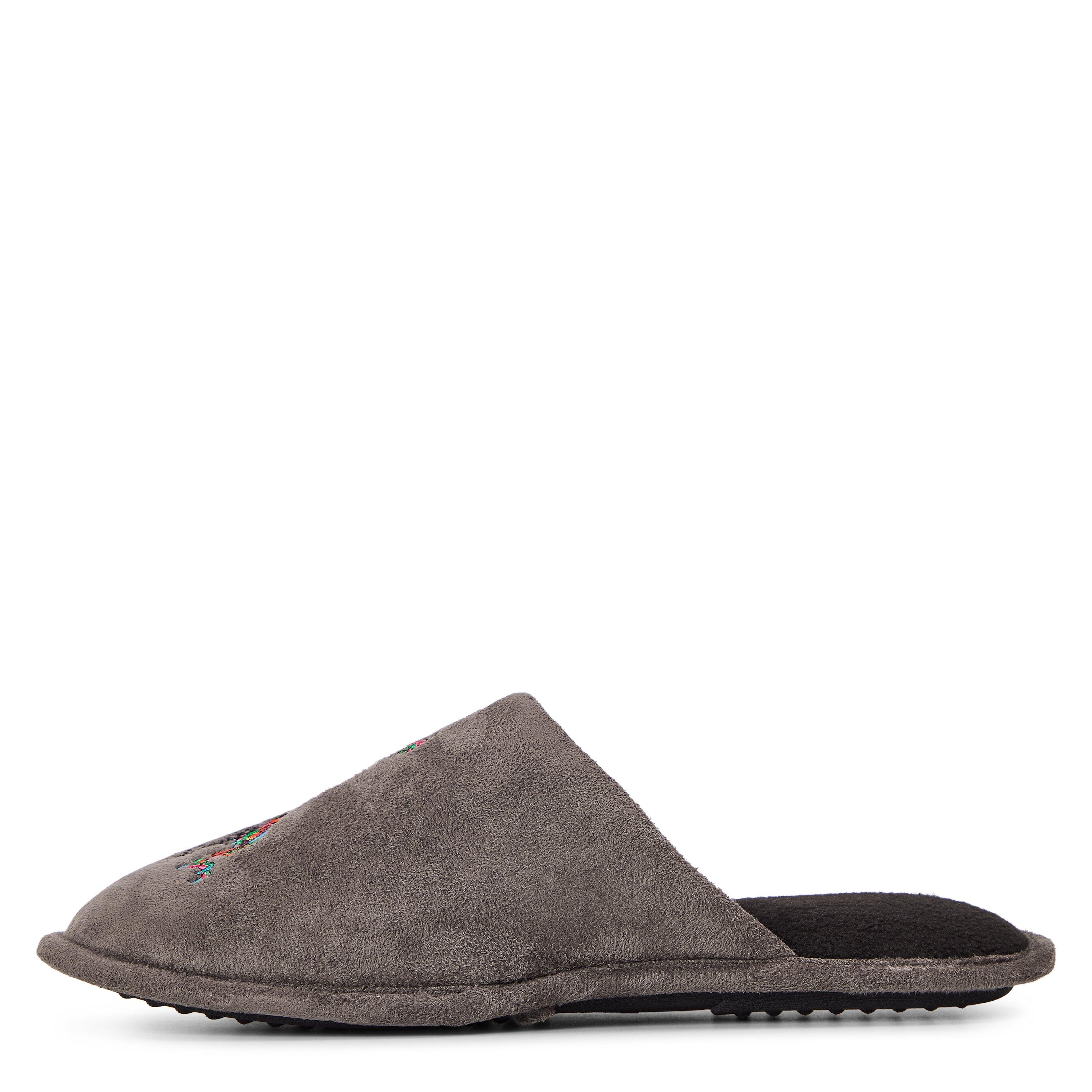 Grey - Ed Hardy - Men's Mule Slippers - 2