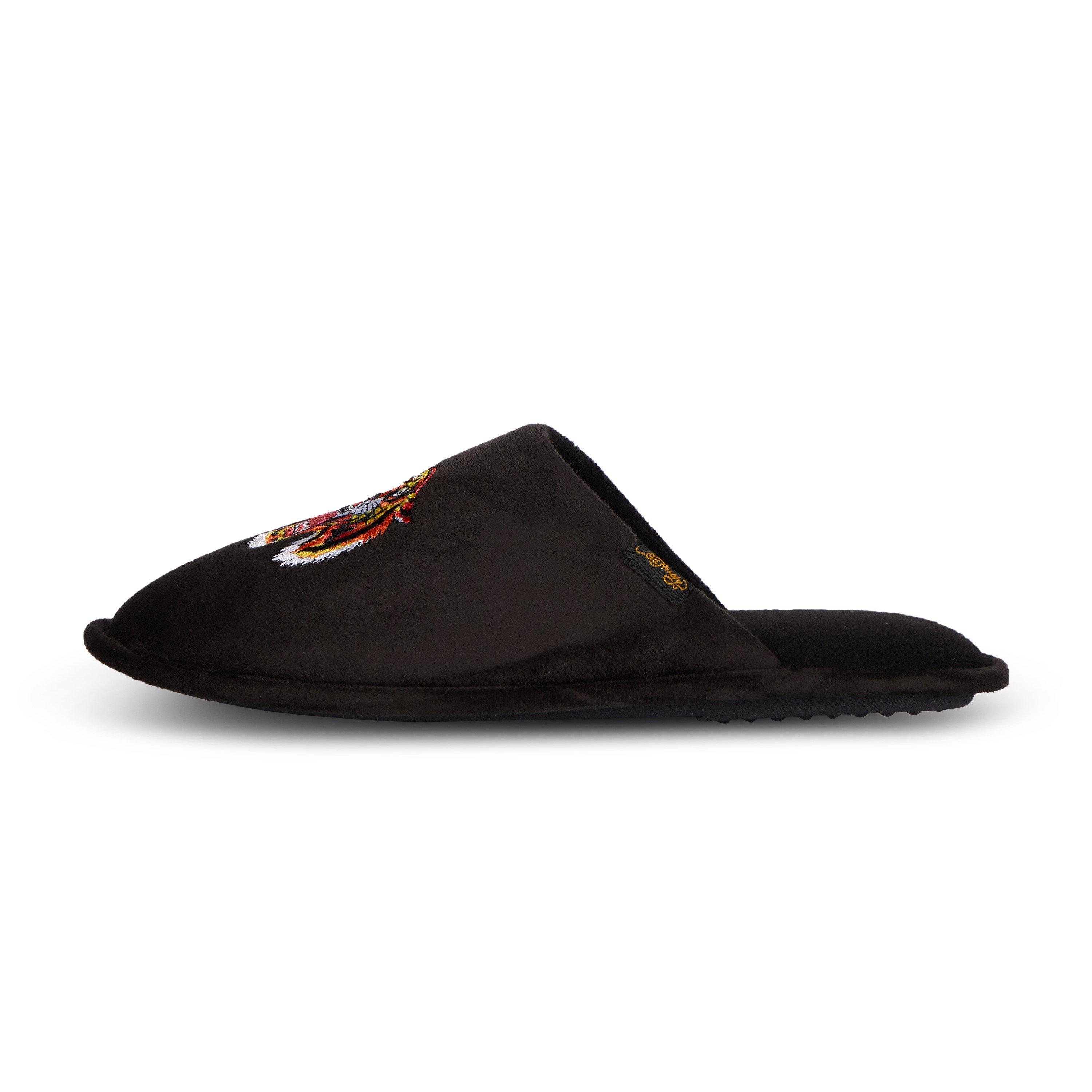 Black - Ed Hardy - Men's Mule Slippers - 5