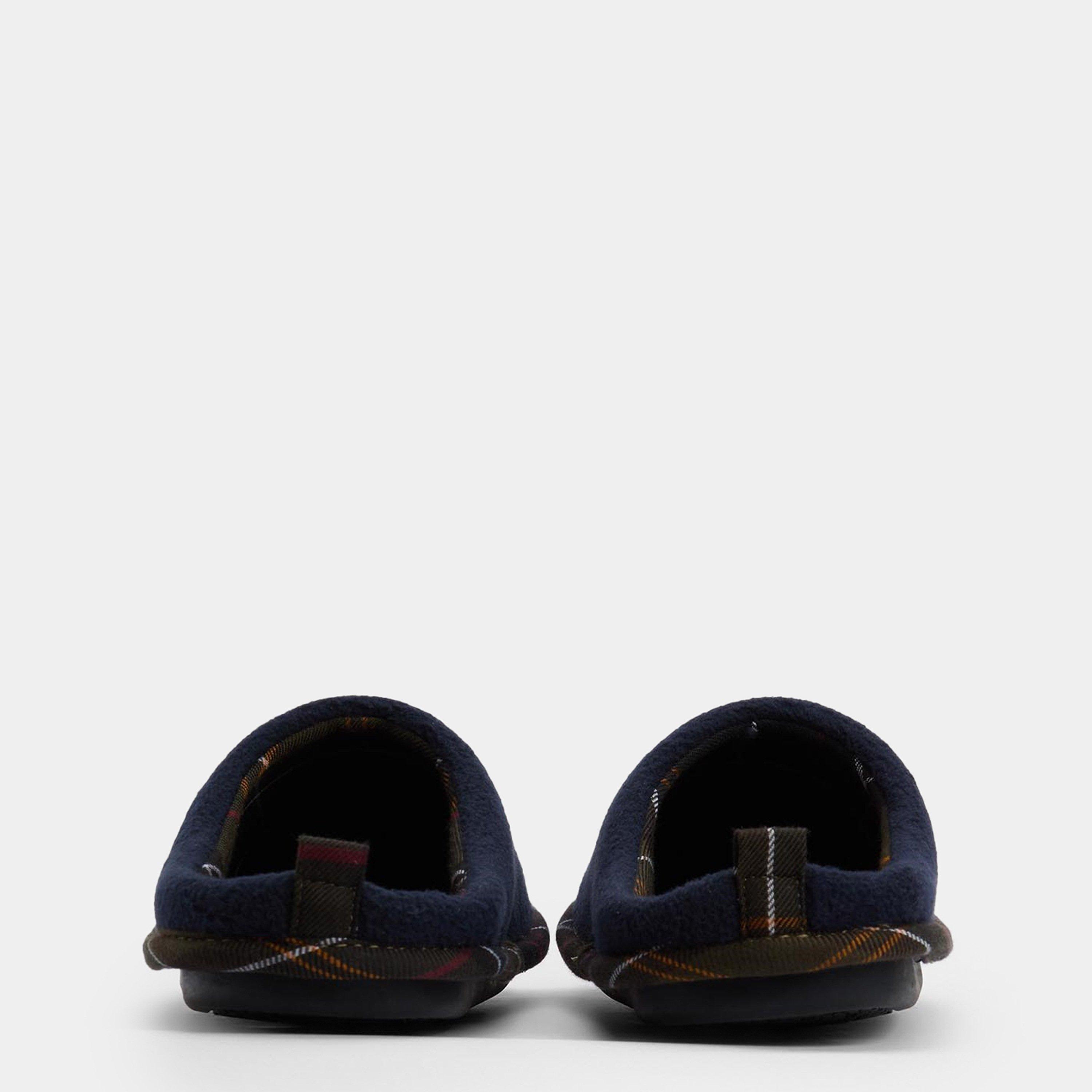 Navy - Barbour - Hexham Slippers - 4