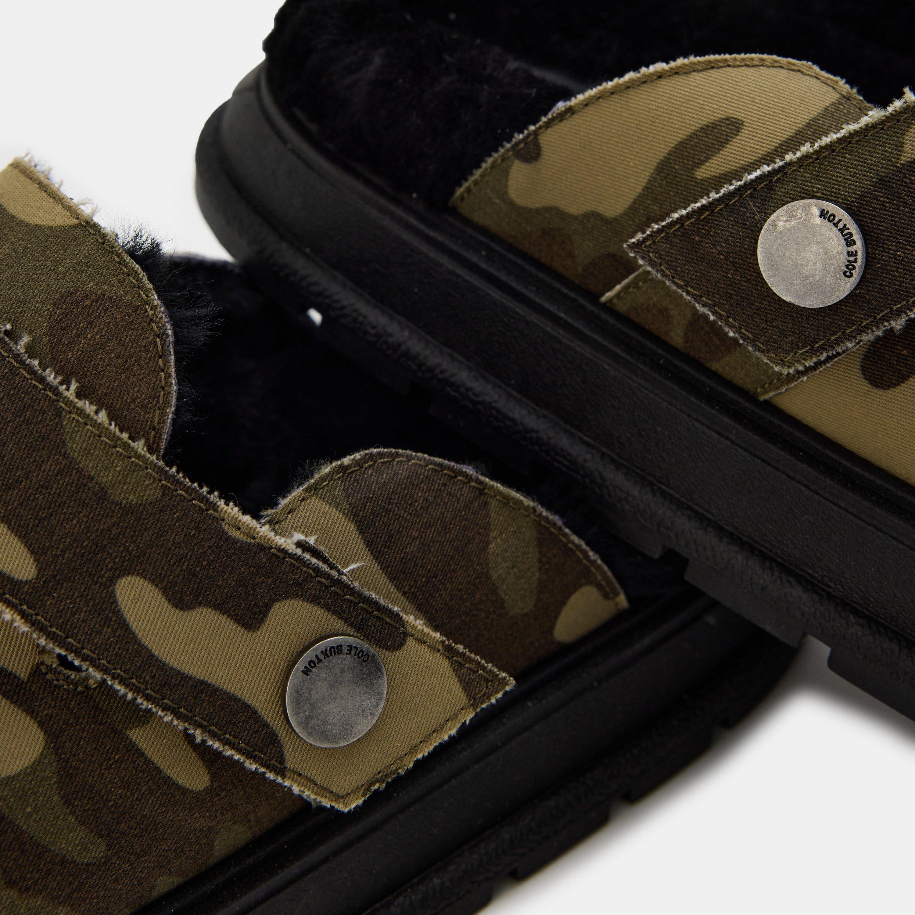 Camo Green - Cole Buxton - Men's Camo Mule Slippers - 4