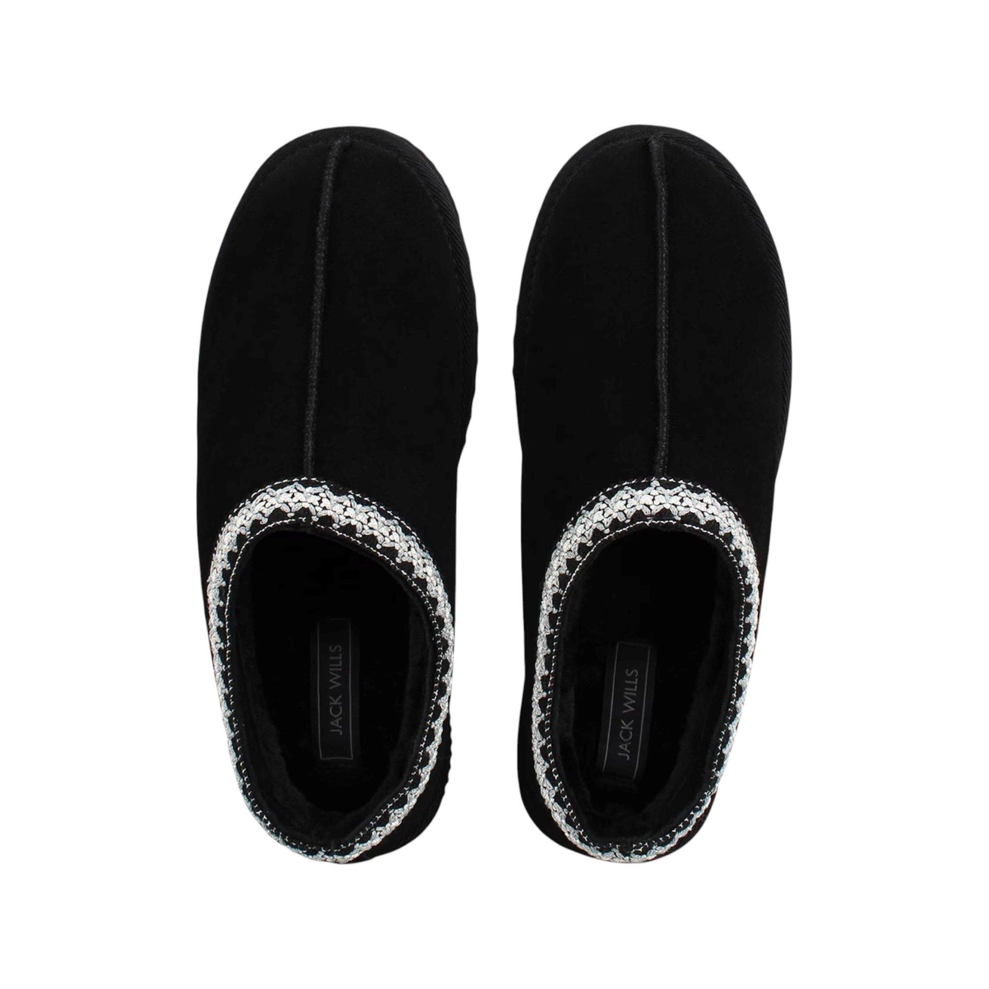 Black - Jack Wills - Slip On Snug Mens - 4