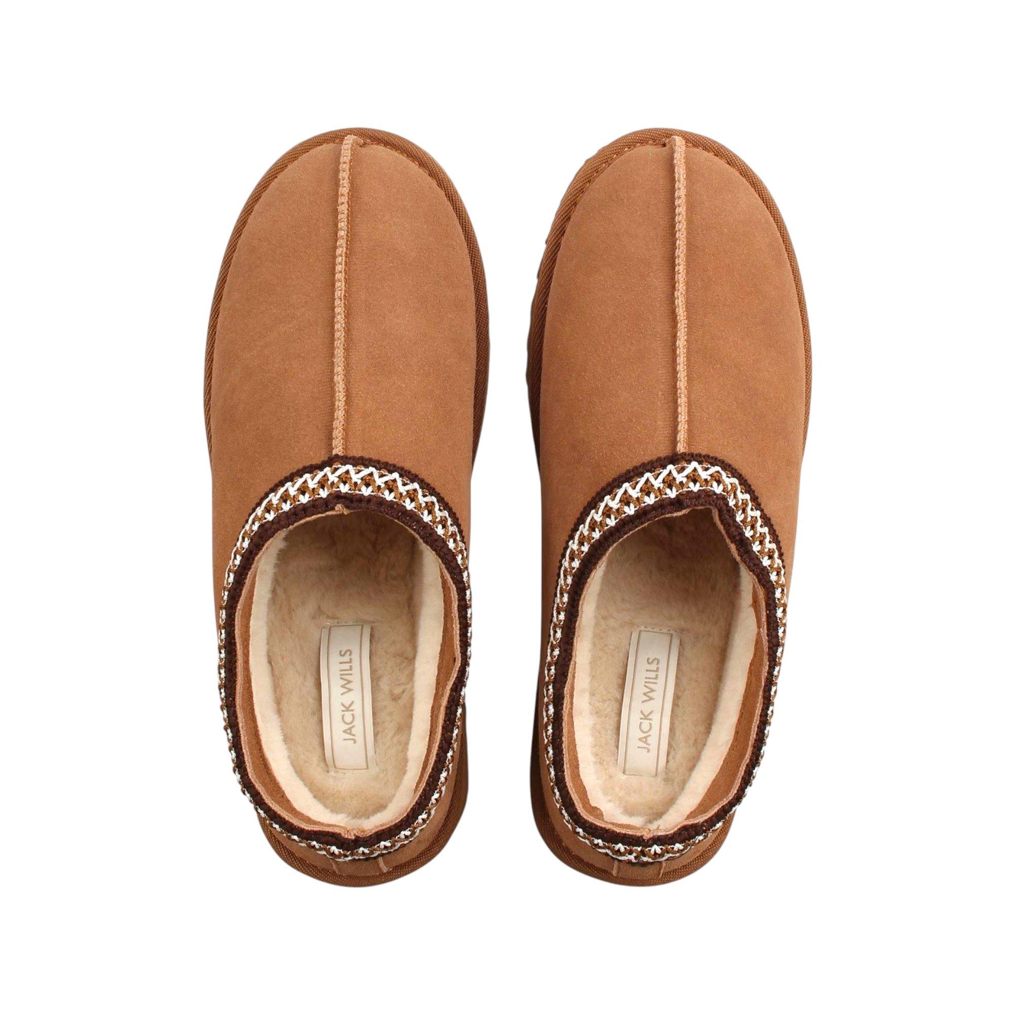 Tan - Jack Wills - Slip On Snug Mens - 4