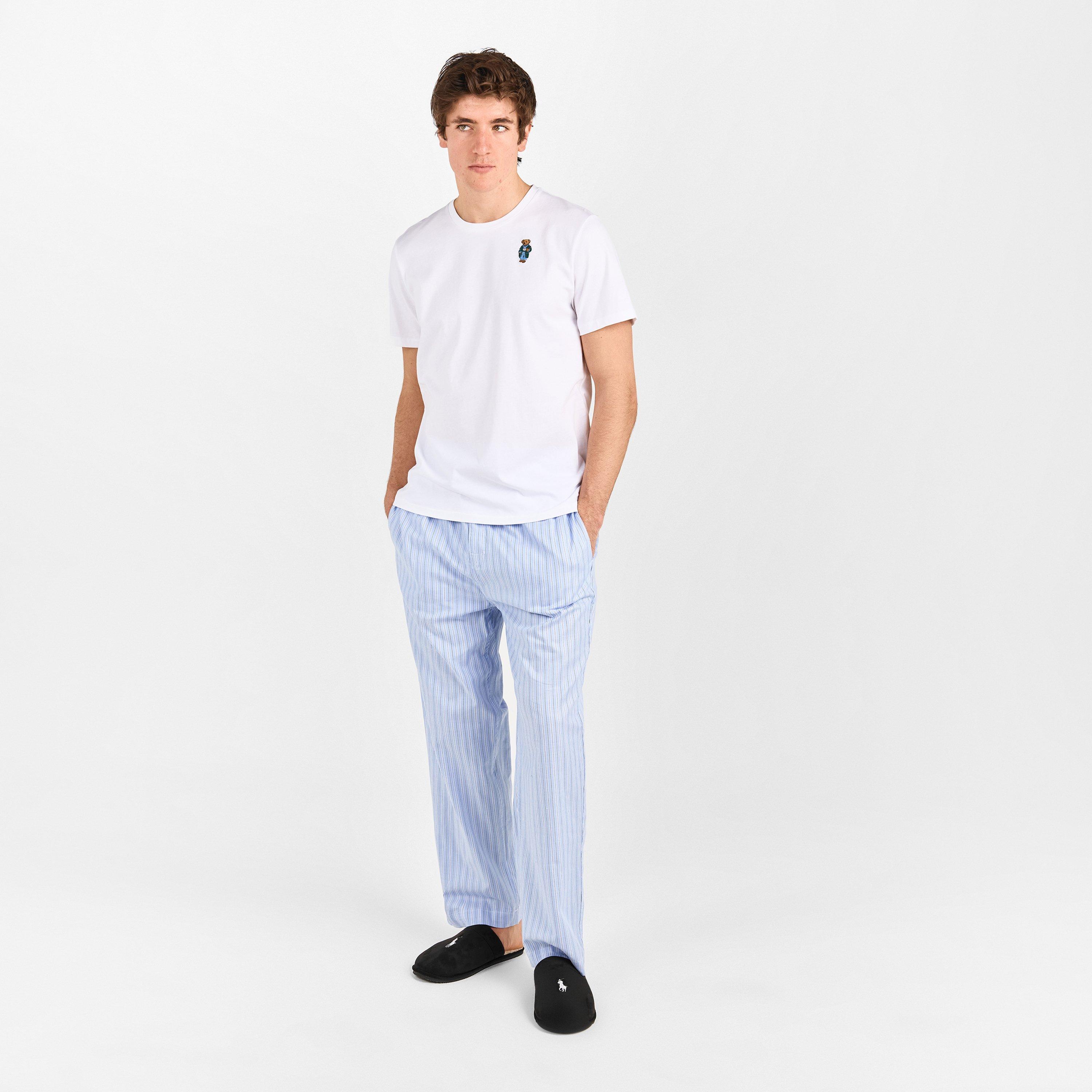 Black/Cream PP - Polo Ralph Lauren - Men's Klarence Mule Slippers - 6