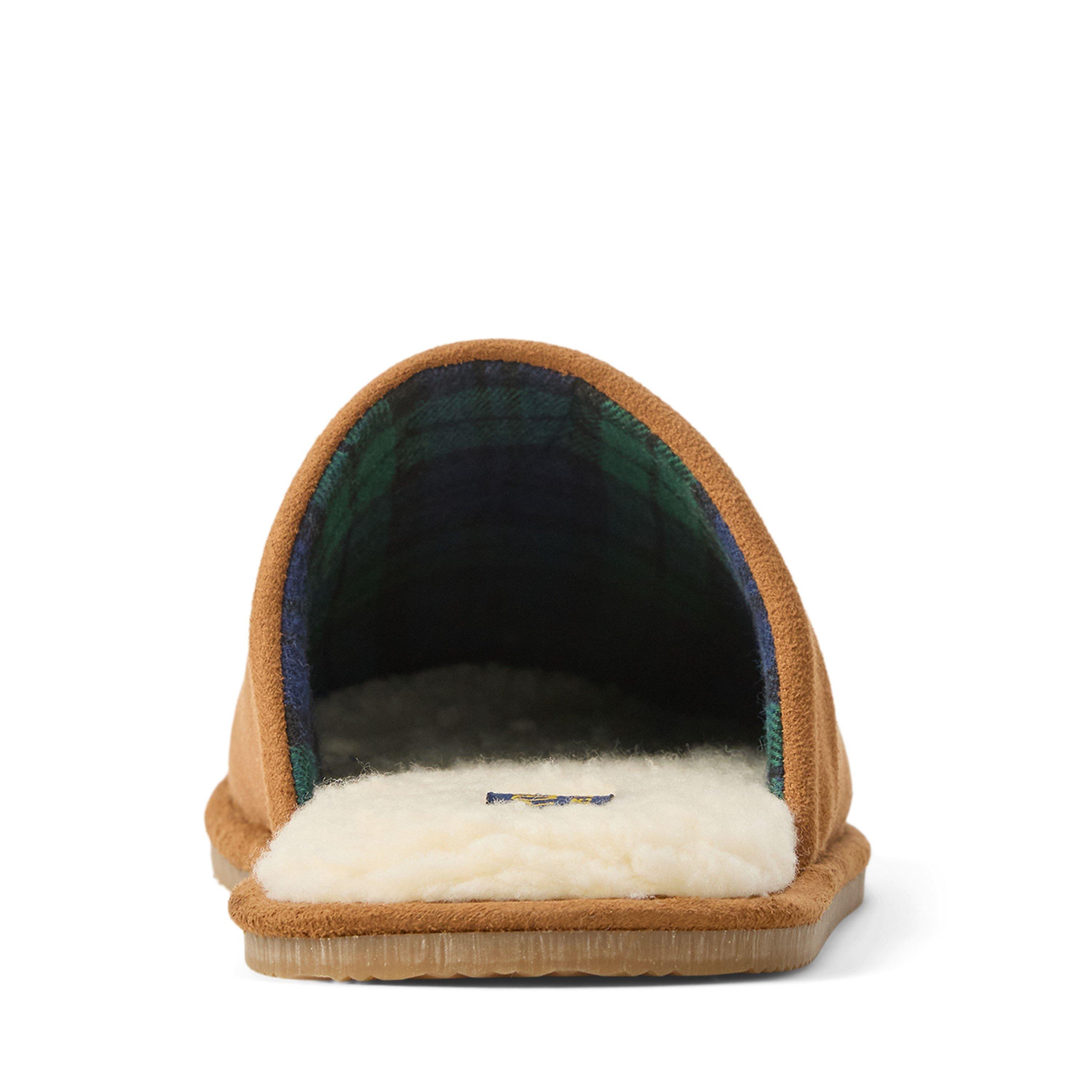 Snff/Blk/Crm - Polo Ralph Lauren - Men's Klarence Mule Slippers - 3