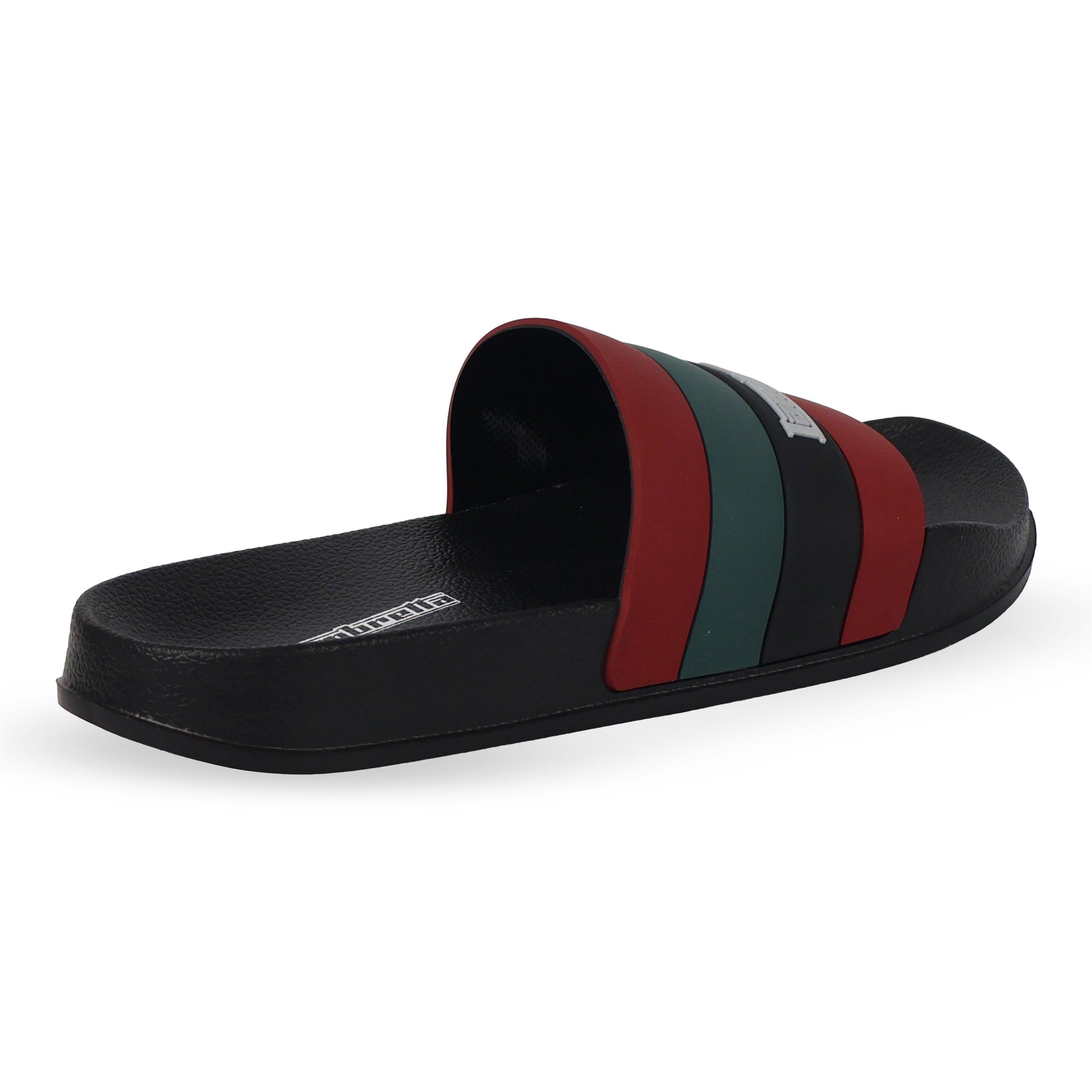 Black /Red - Original Penguin - Men's Bedbug Moccasin Slippers - 3