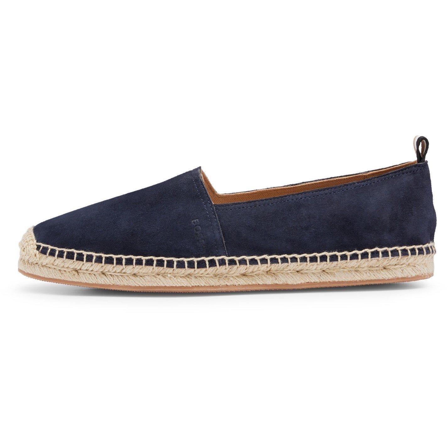 Dark Blue - Boss - Men's Madeira Moccasin Slippers - 2