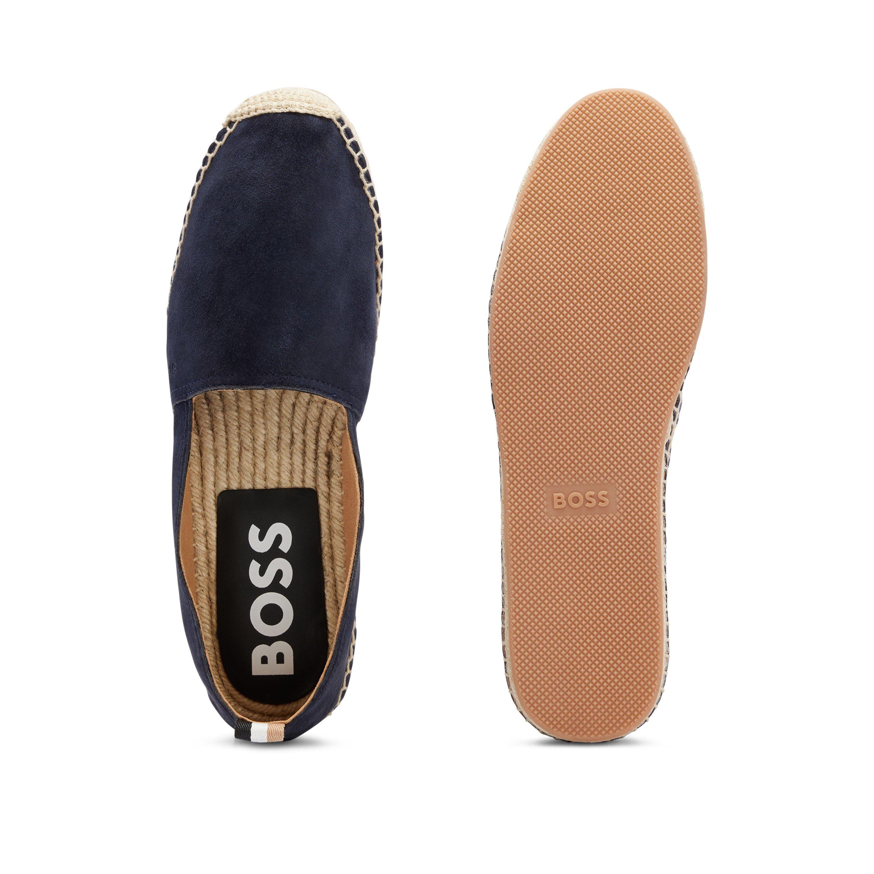 Dark Blue - Boss - Men's Madeira Moccasin Slippers - 4