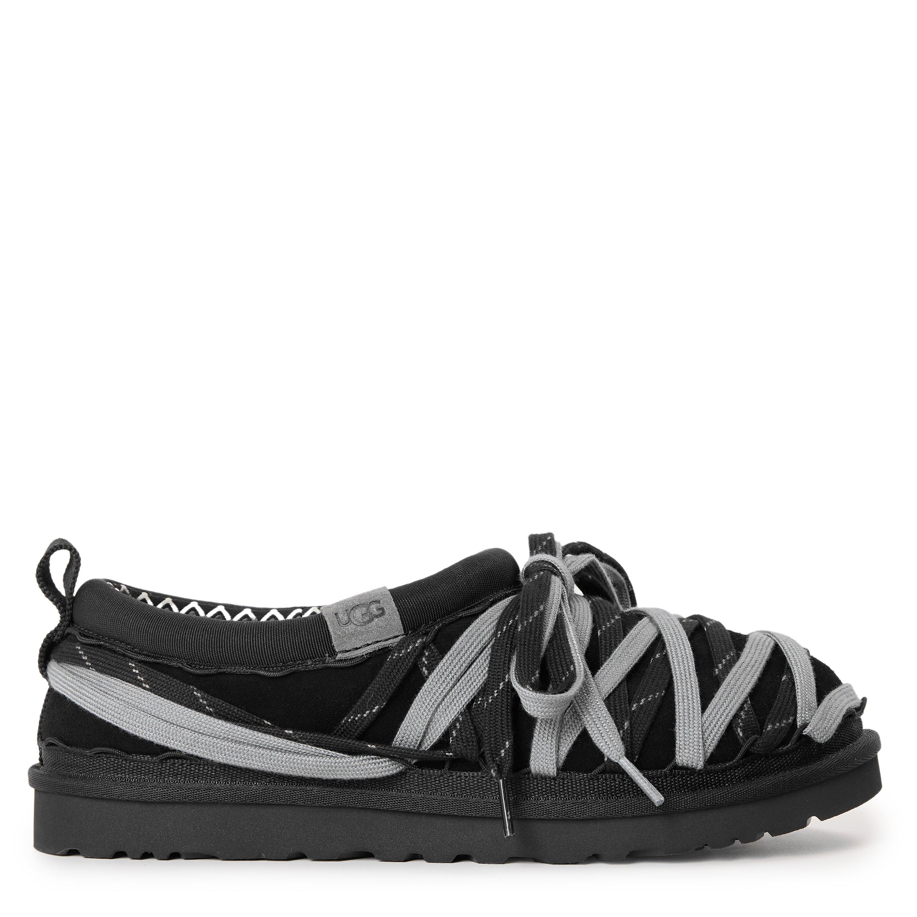 Black - Ugg - Men's Tasman Lace Mule Slippers - 1