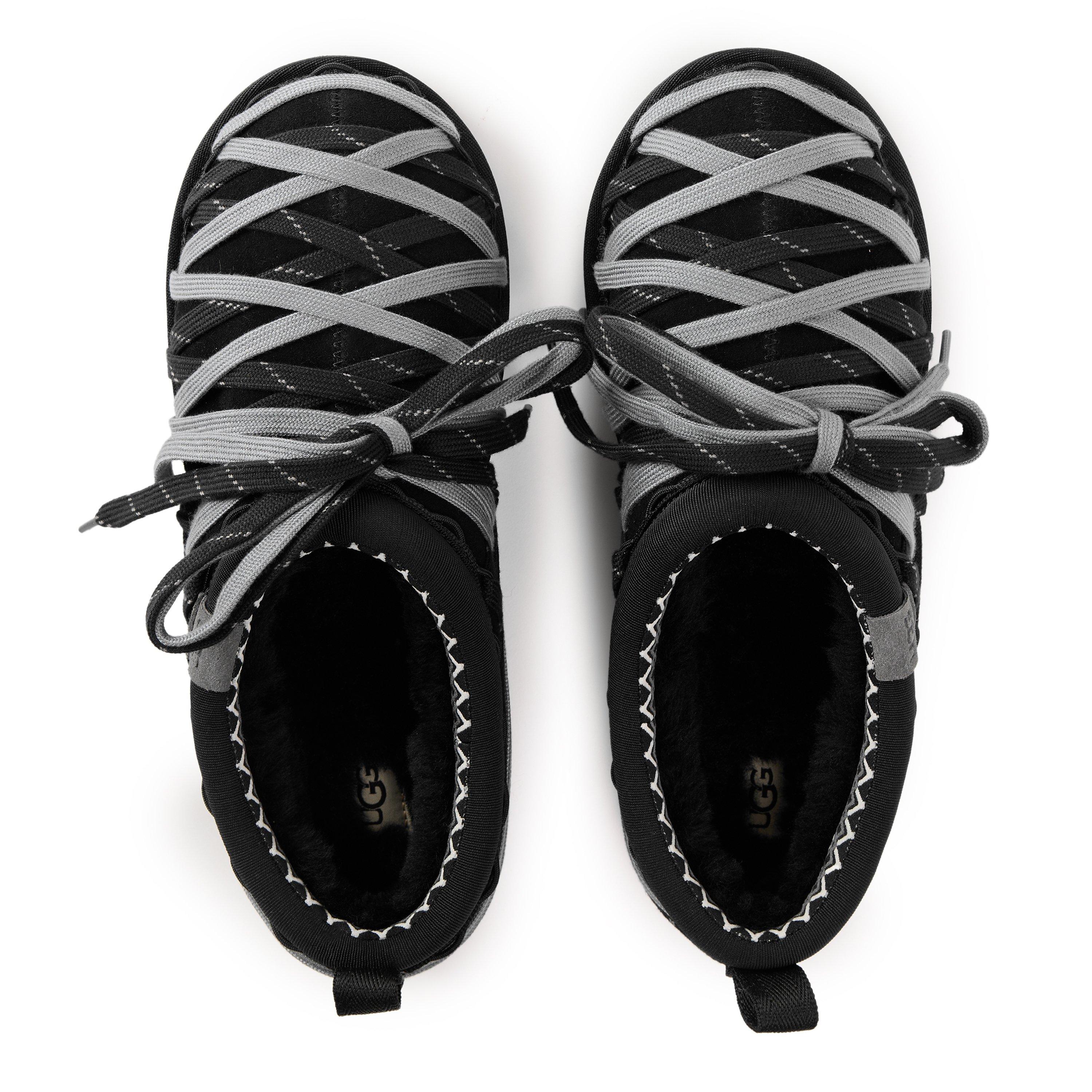 Black - Ugg - Men's Tasman Lace Mule Slippers - 5