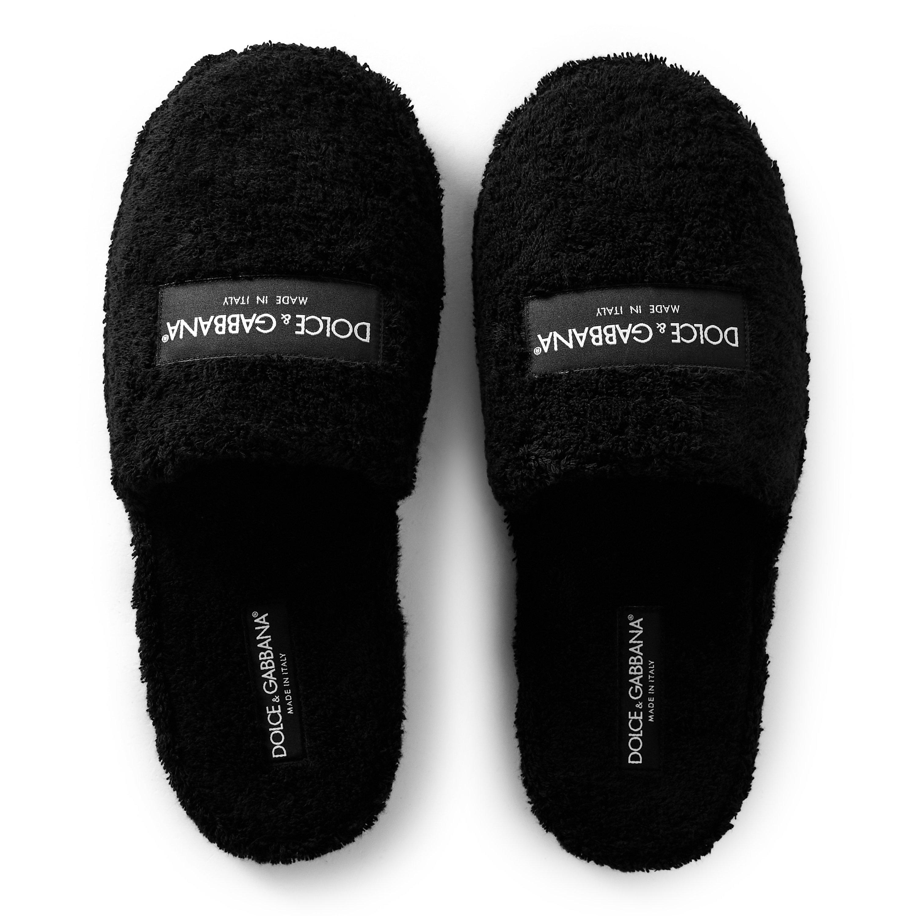 Black/Black - Dolce and Gabbana - Men's Mule Slippers - 4